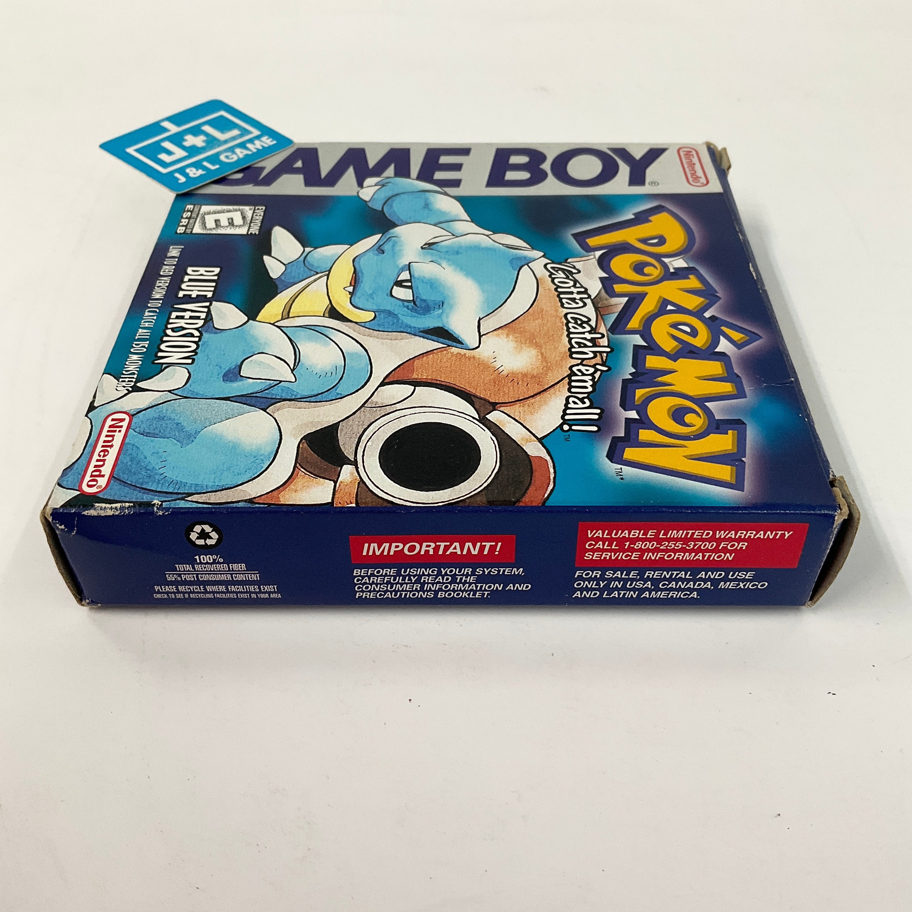 Pokemon Blue Version - (GB) Game Boy [Pre-Owned] Video Games Nintendo   