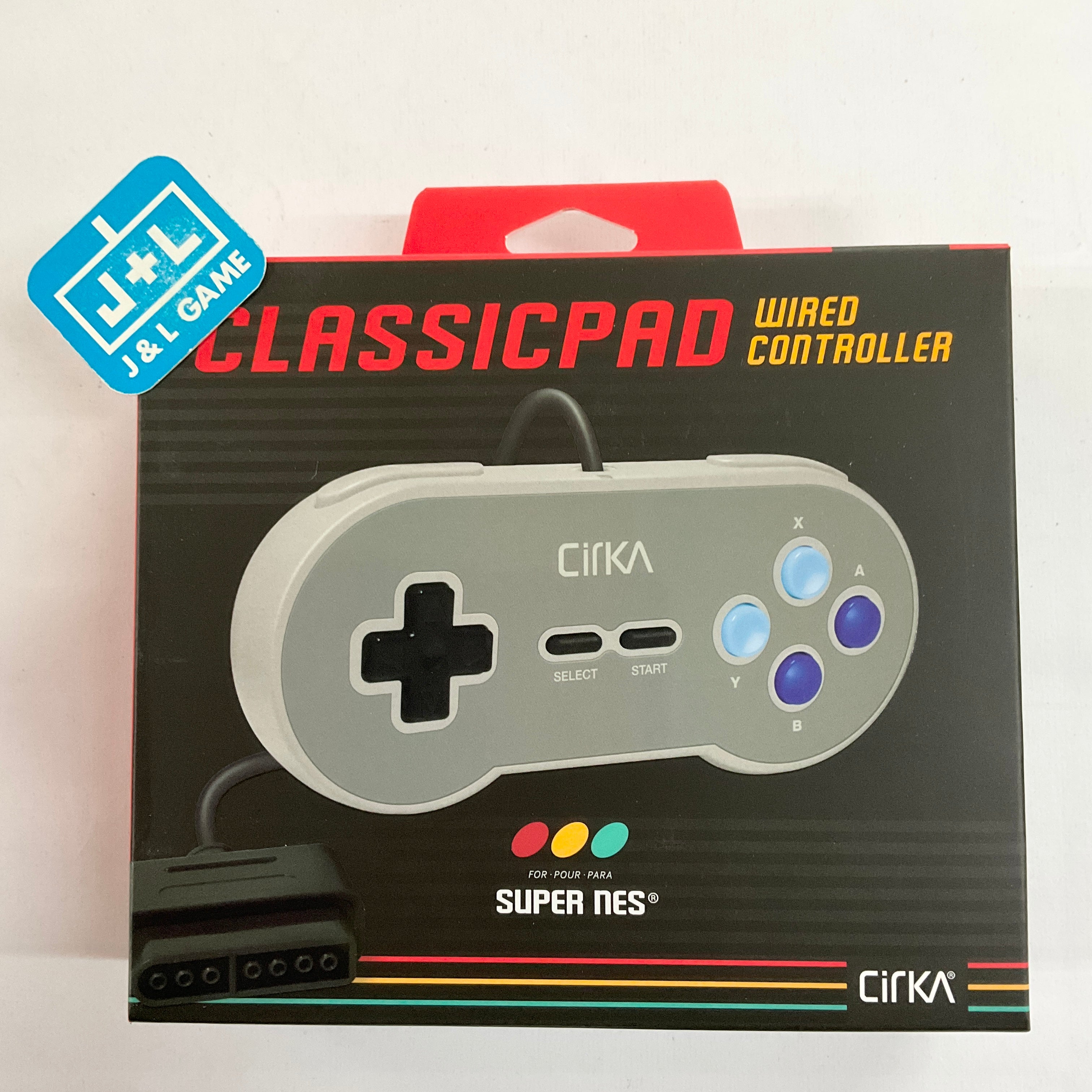 Cirka Super Nintendo Controller (Classicpad) - (SNES) Super Nintendo Accessories Cirka   