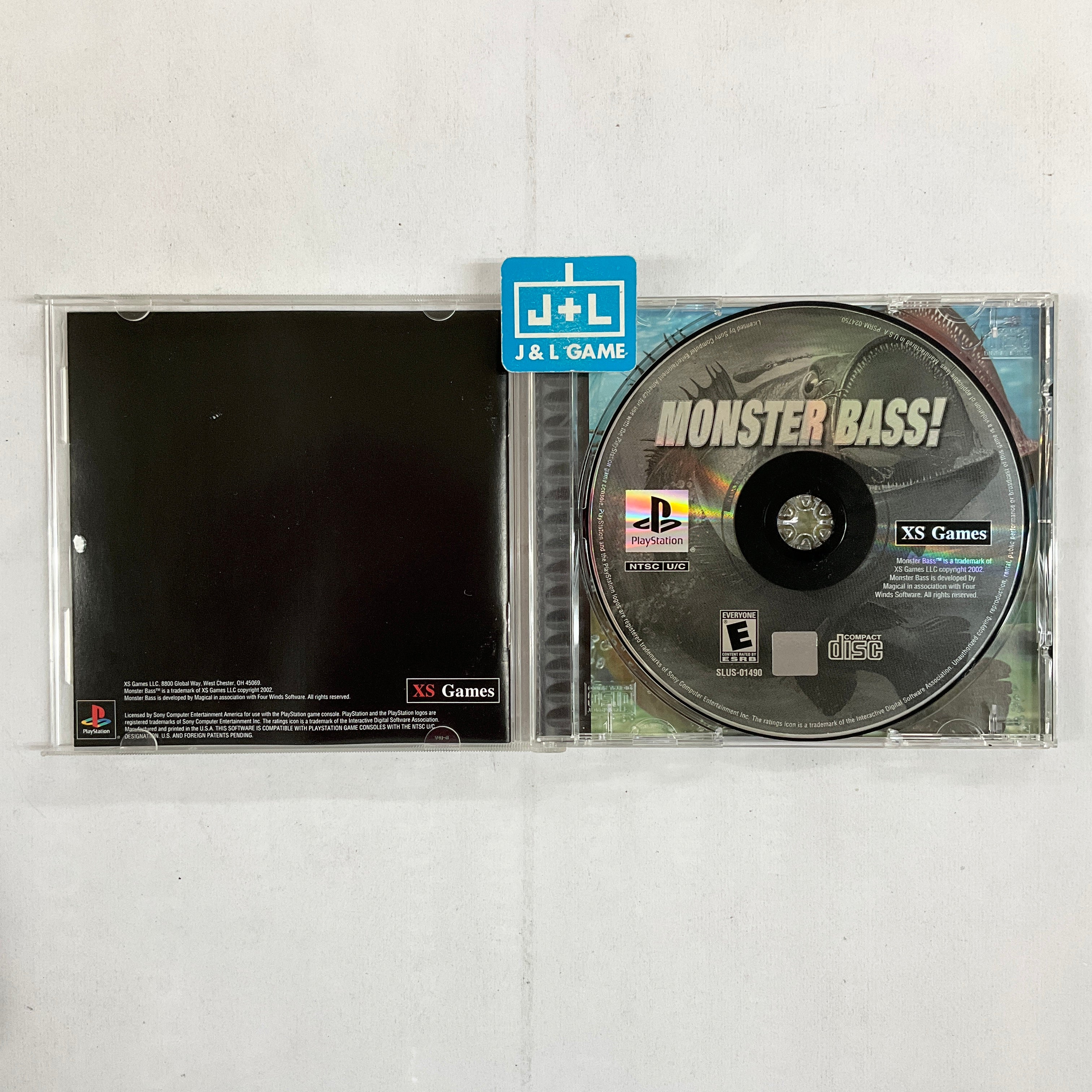 Monster Bass! - (PS1) Playstation 1 [Pre-owned] Video Games XS Games   
