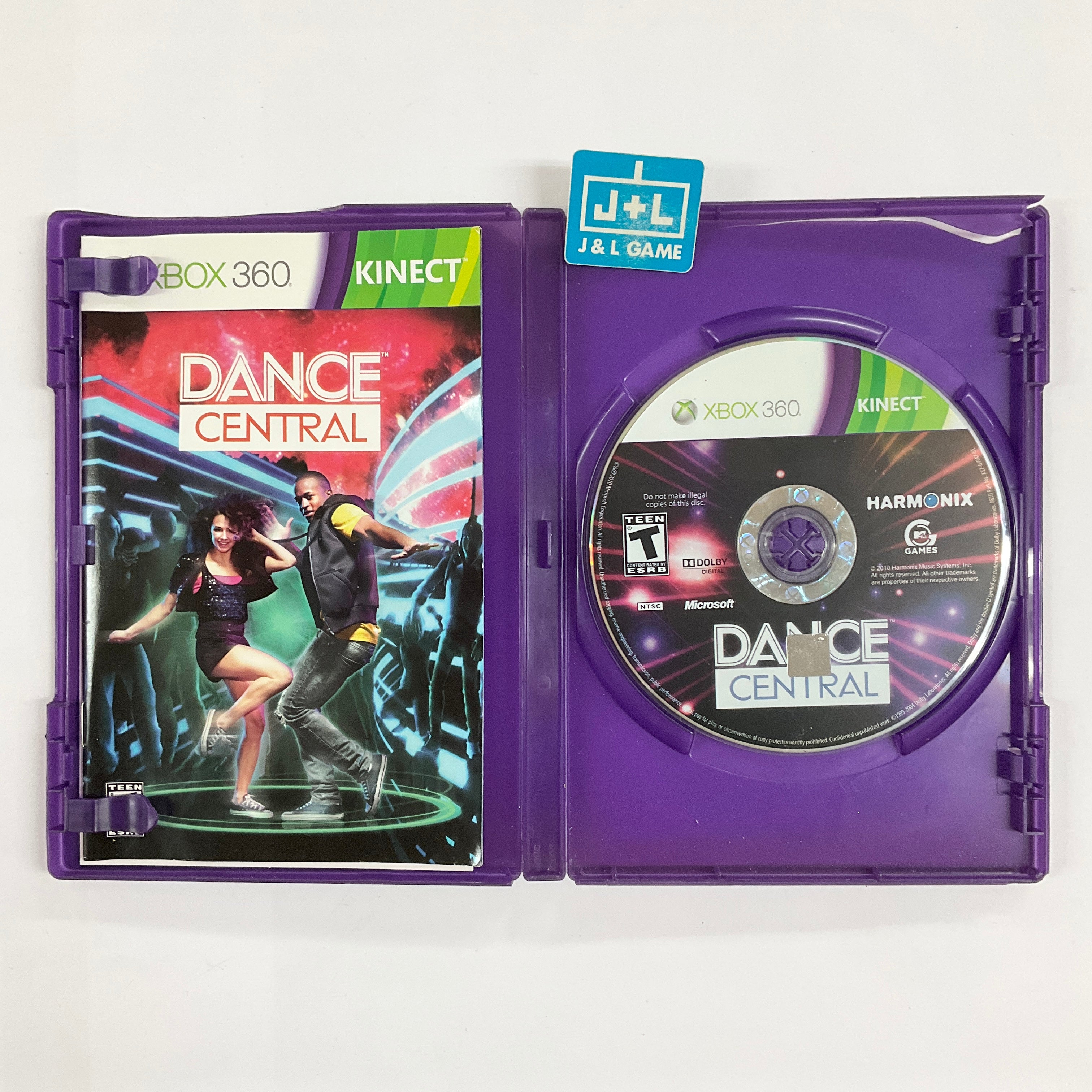 Dance Central (Kinect Required) - Xbox 360 [Pre-Owned] Video Games MTV Games   