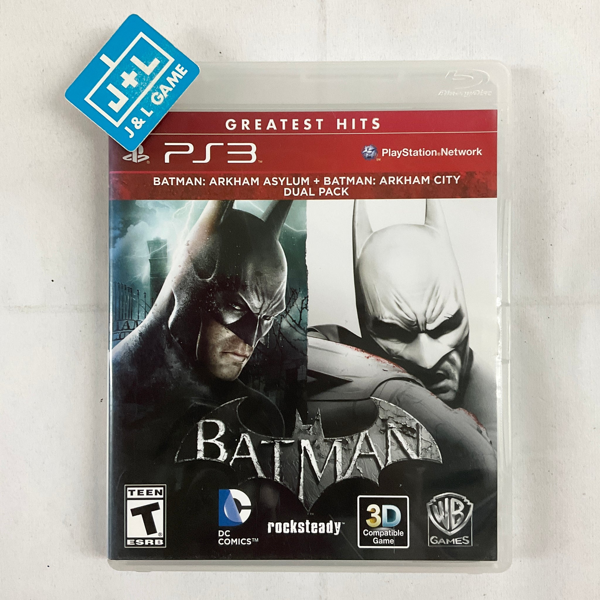 Batman Arkham Asylum Game Of The Year Edition - Ps3 (Greatest Hits)  (Seminovo) - Arena Games - Loja Geek