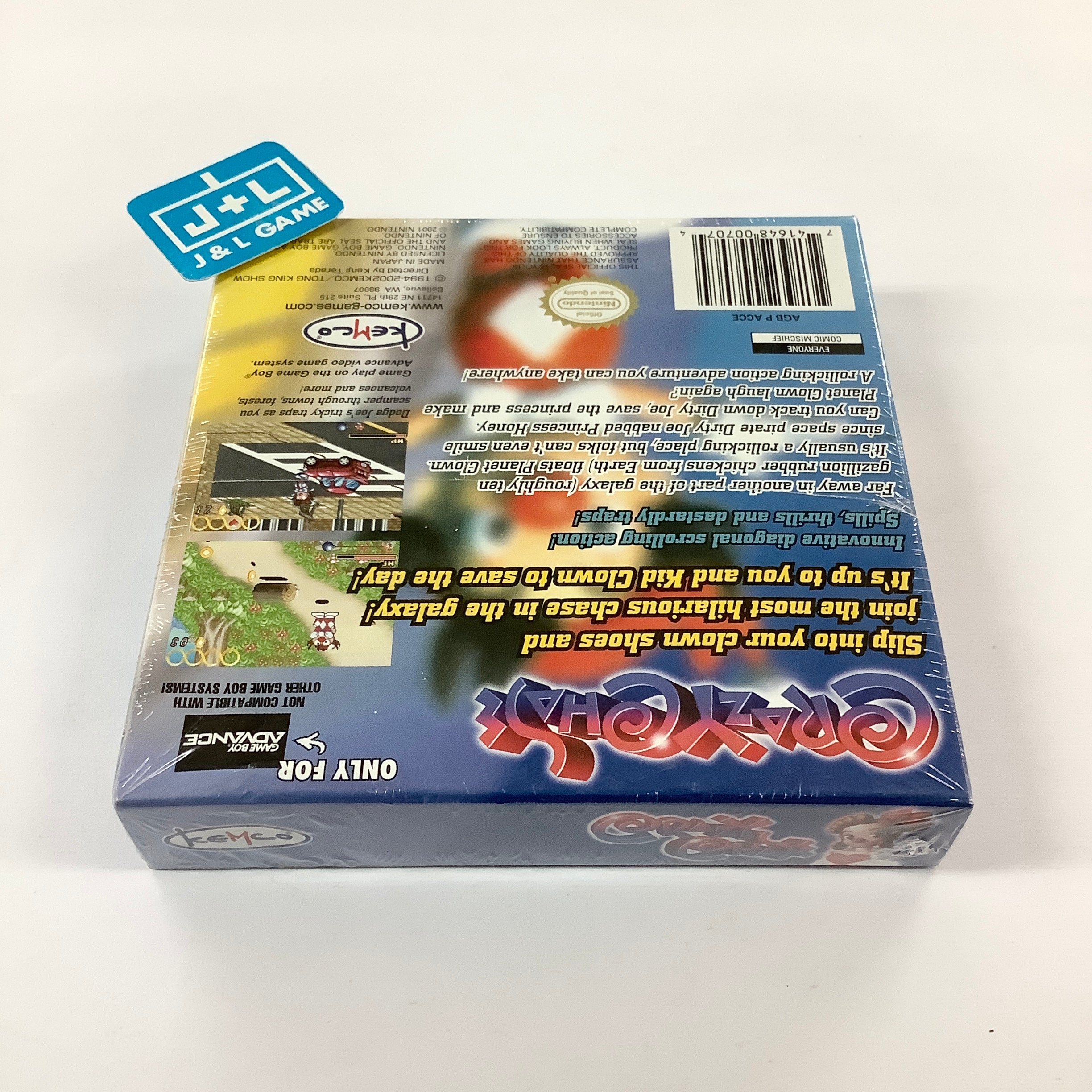 Crazy Chase - (GBA) Game Boy Advance Video Games Kemco   