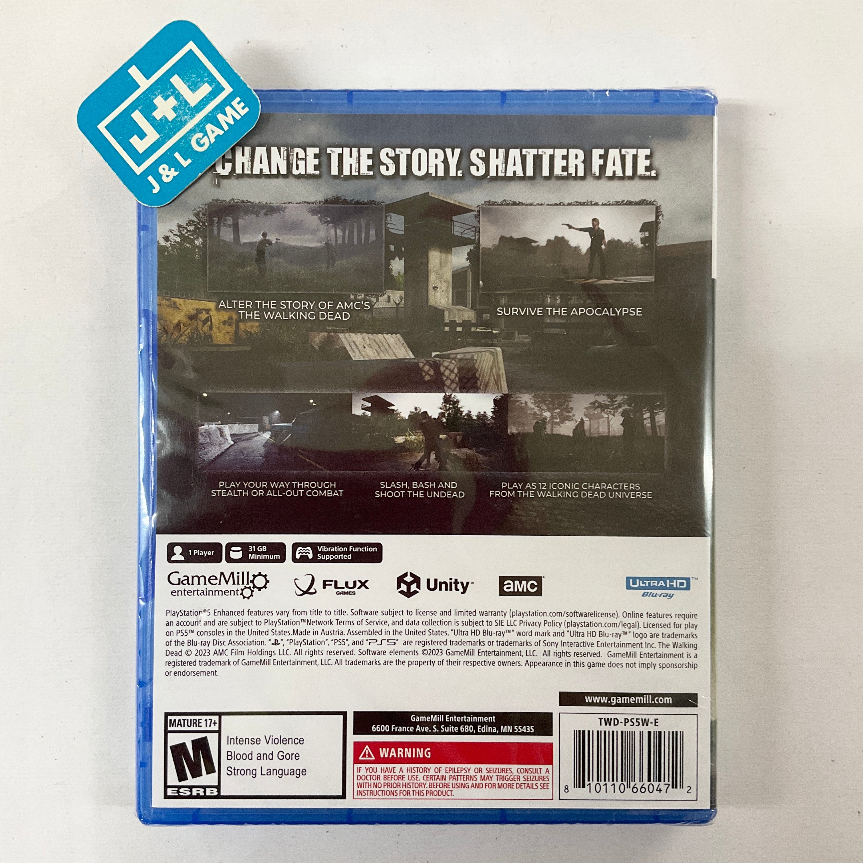 The Walking Dead: Destinies - (PS5) PlayStation 5 Video Games GameMill Entertainment   