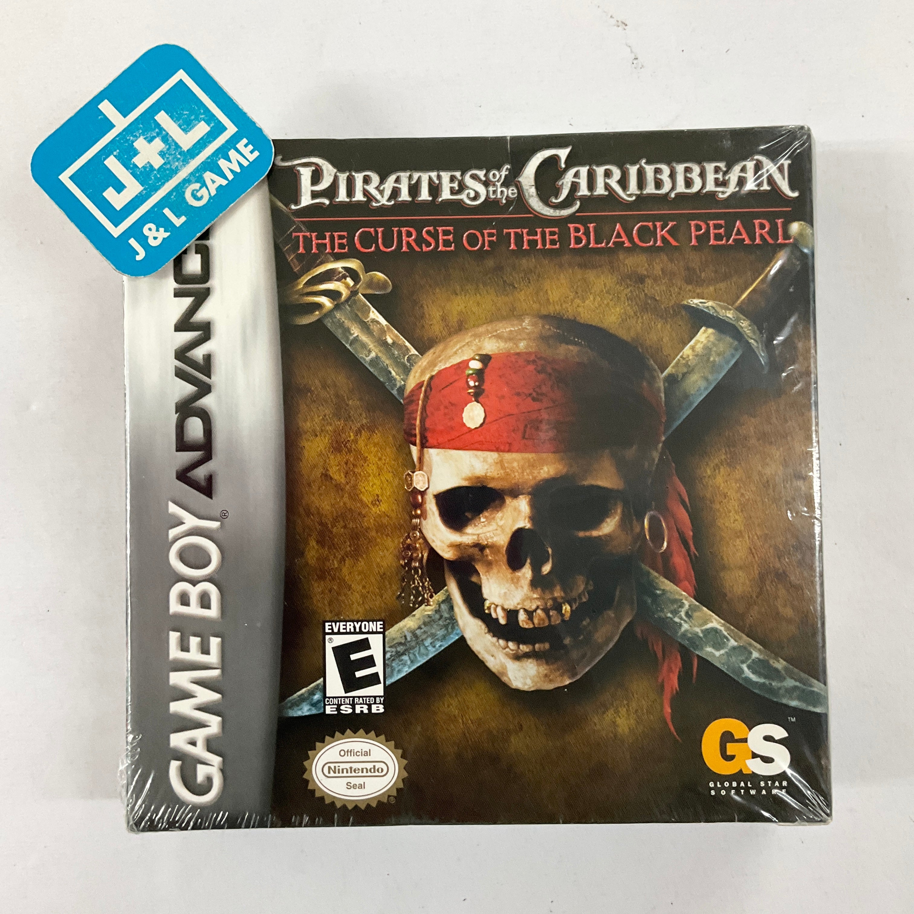 Pirates of the Caribbean: The Curse of the Black Pearl - (GBA) Game Boy Advance Video Games TDK Mediactive   