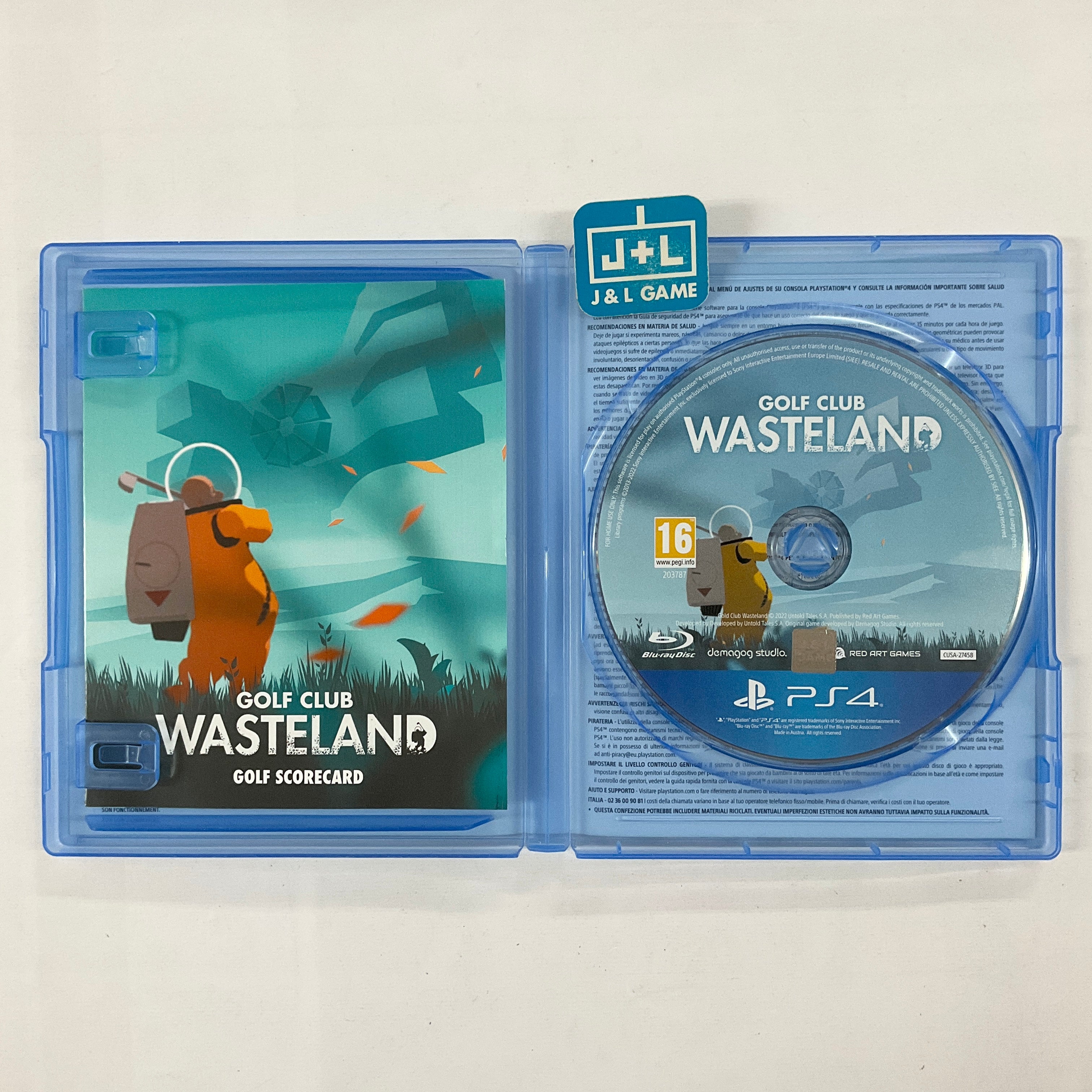 Golf Club: Wasteland - (PS4) PlayStation 4 [Pre-Owned] (European Import) Video Games Red Art Games   