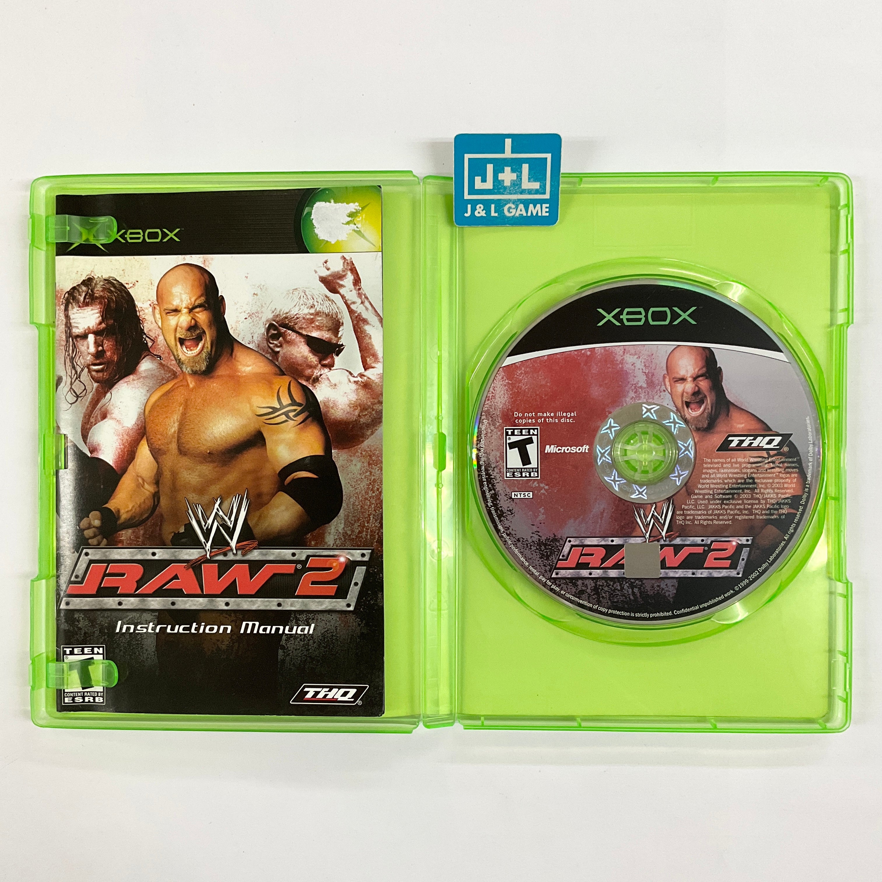 WWE Raw 2 - (XB) Xbox [Pre-Owned] Video Games THQ   