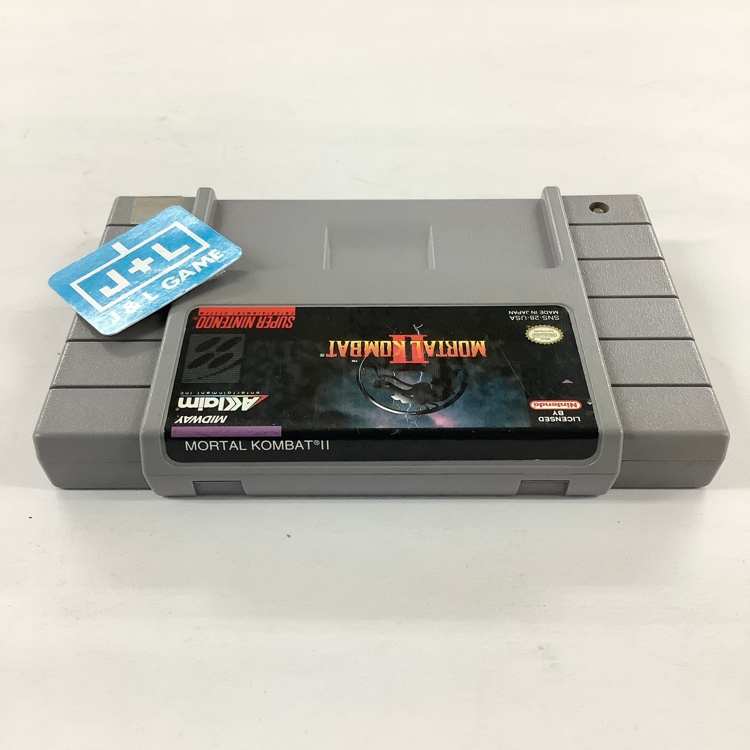 Mortal Kombat II - (SNES) Super Nintendo [Pre-Owned] Video Games Acclaim   