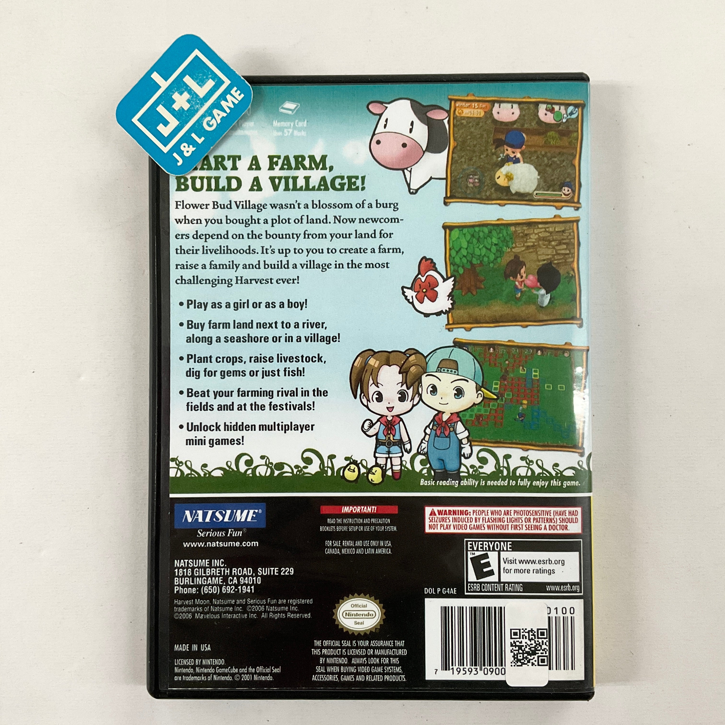 Harvest Moon: Magical Melody (Player's Choice)  - (GC) GameCube [Pre-Owned] Video Games Natsume   