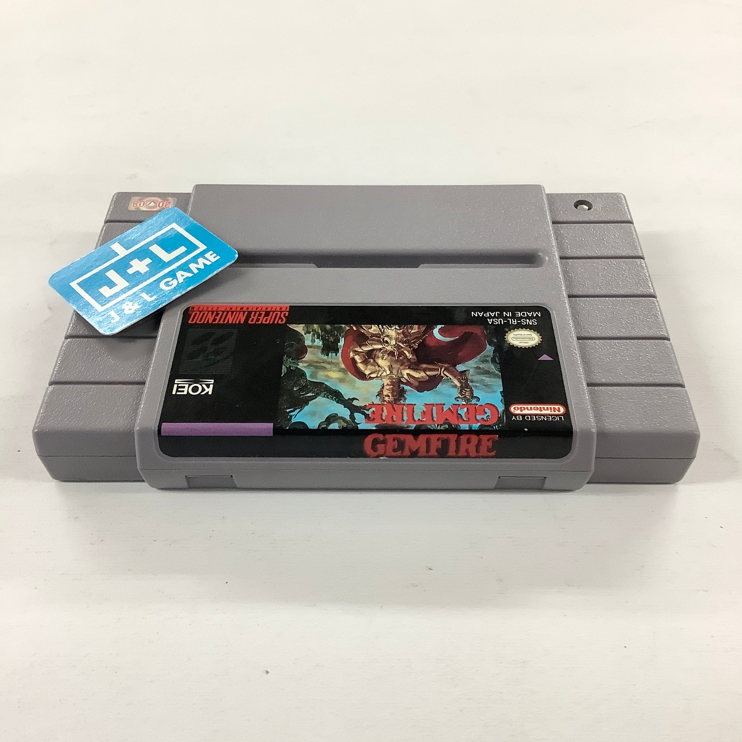 Gemfire - (SNES) Super Nintendo [Pre-Owned] Video Games Koei   