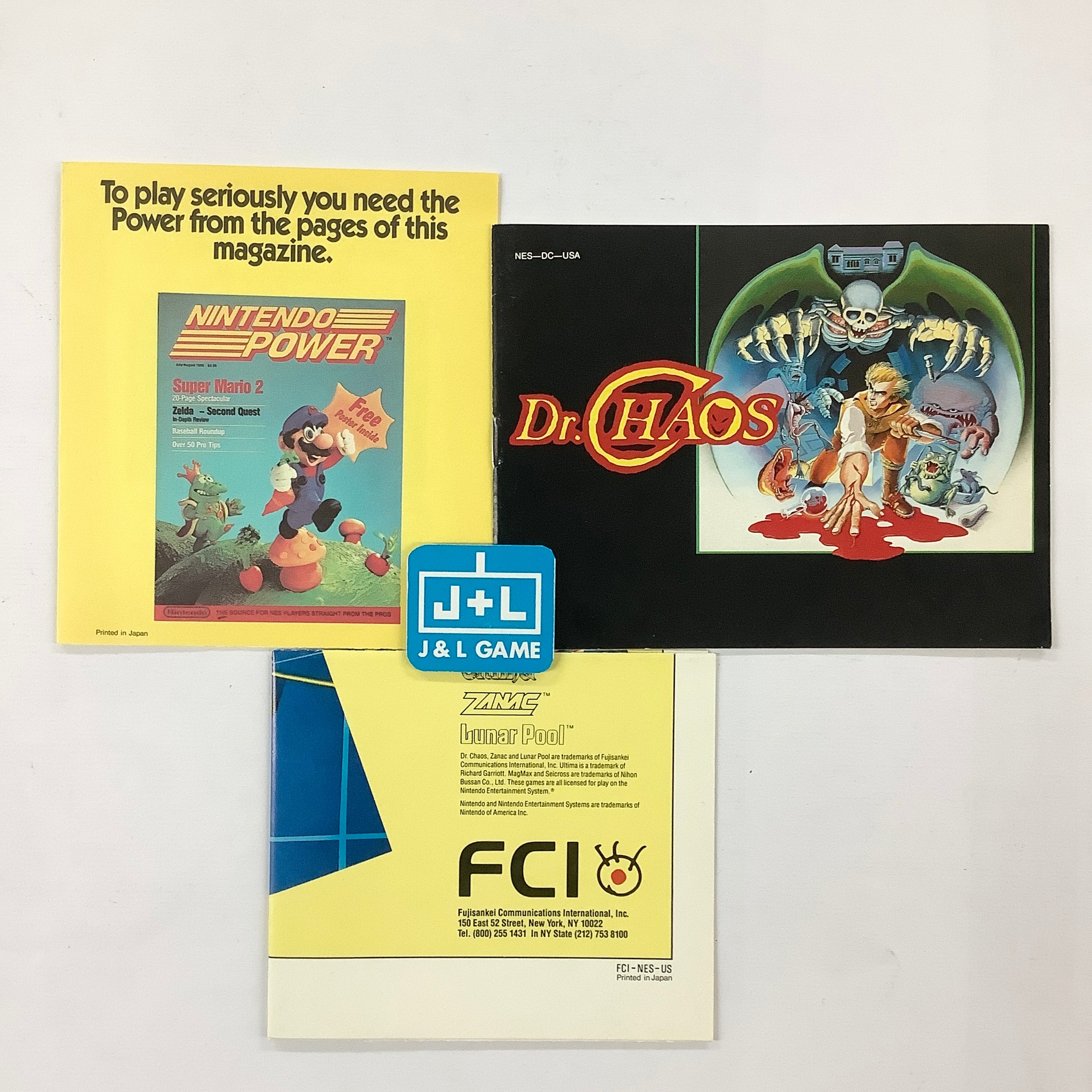 Dr. Chaos - (NES) Nintendo Entertainment System [Pre-Owned] Video Games FCI, Inc.   