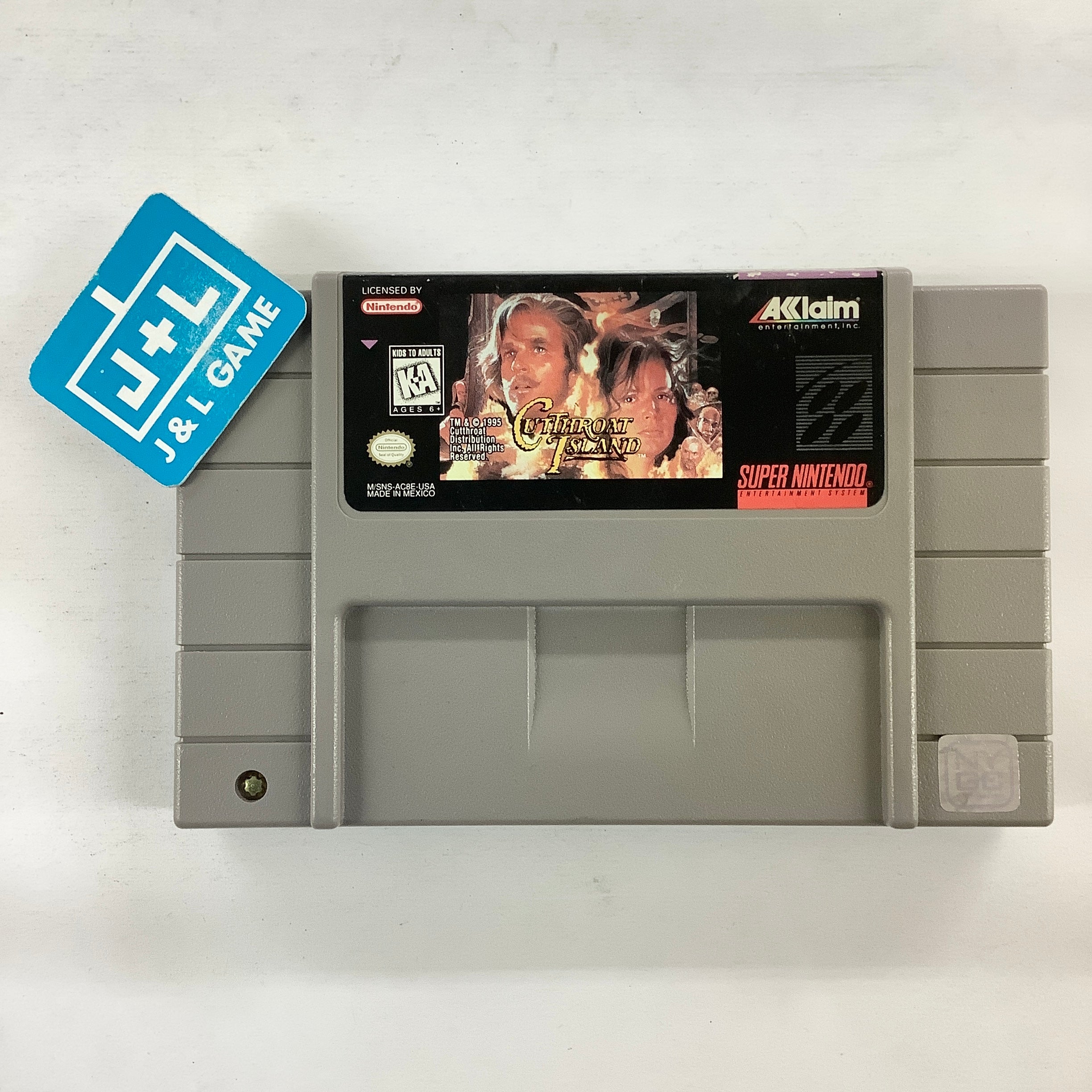 Cutthroat Island - (SNES) Super Nintendo [Pre-Owned] Video Games Acclaim   