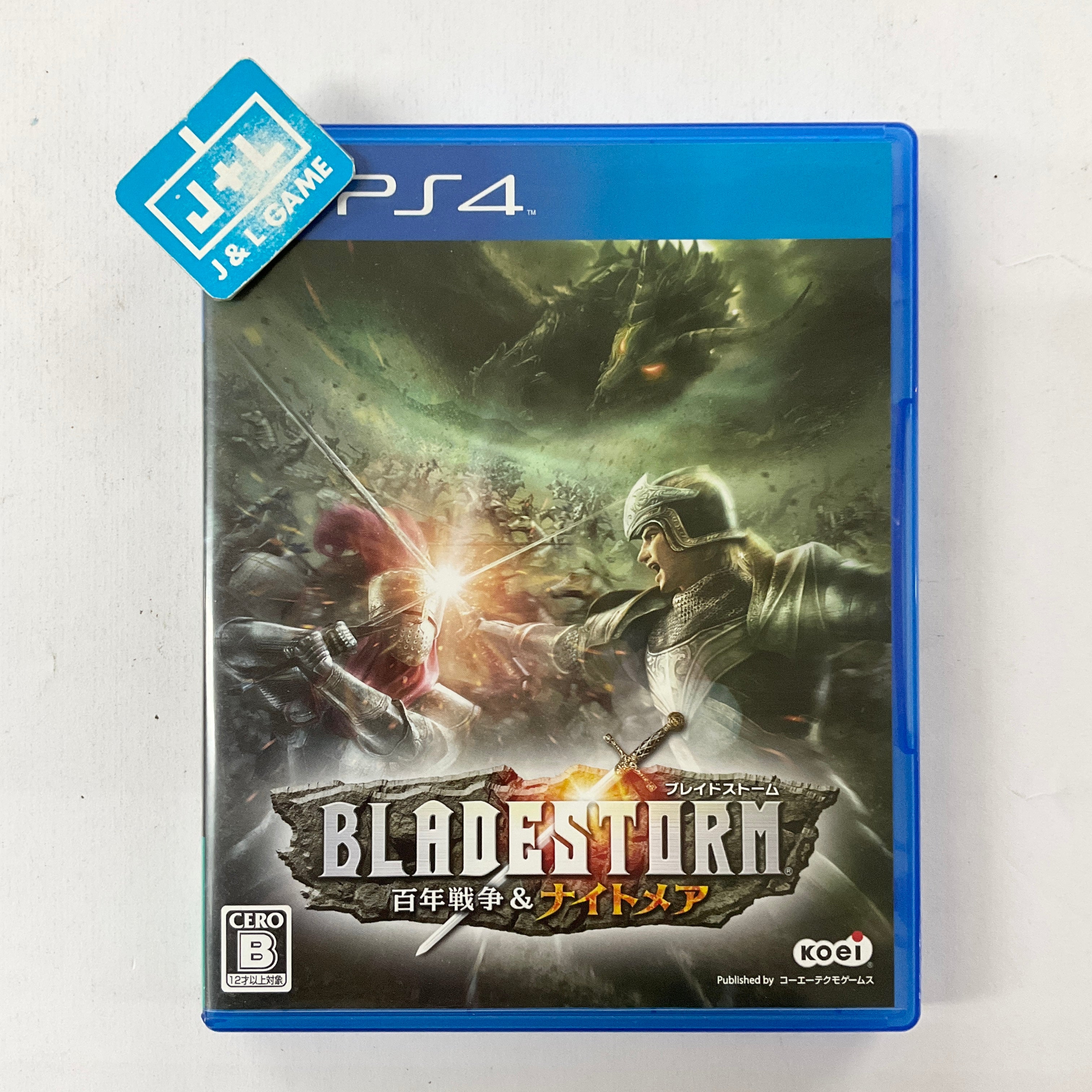 Bladestorm: Hyakunen Sensou & Nightmare - (PS4) PlayStation 4 [Pre-Owned] (Japanese Import) Video Games Koei Tecmo Games   