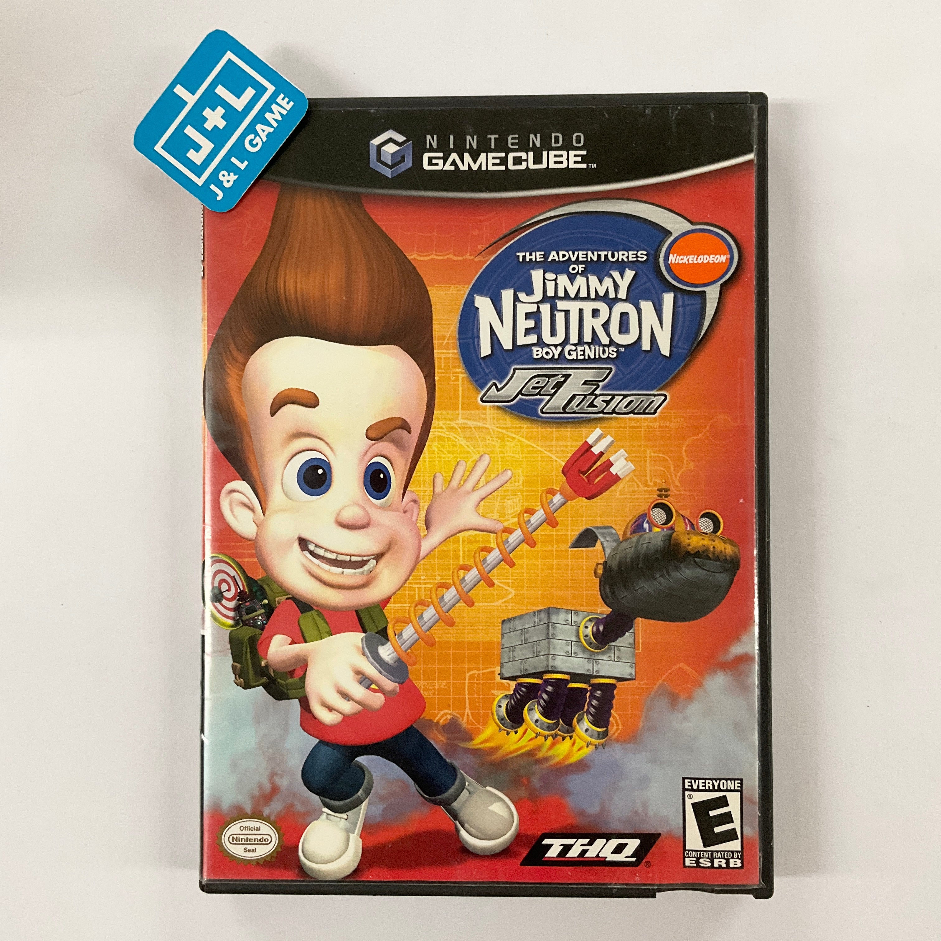 The Adventures of Jimmy Neutron Boy Genius: Jet Fusion - (GC) GameCube [Pre-Owned] Video Games THQ   
