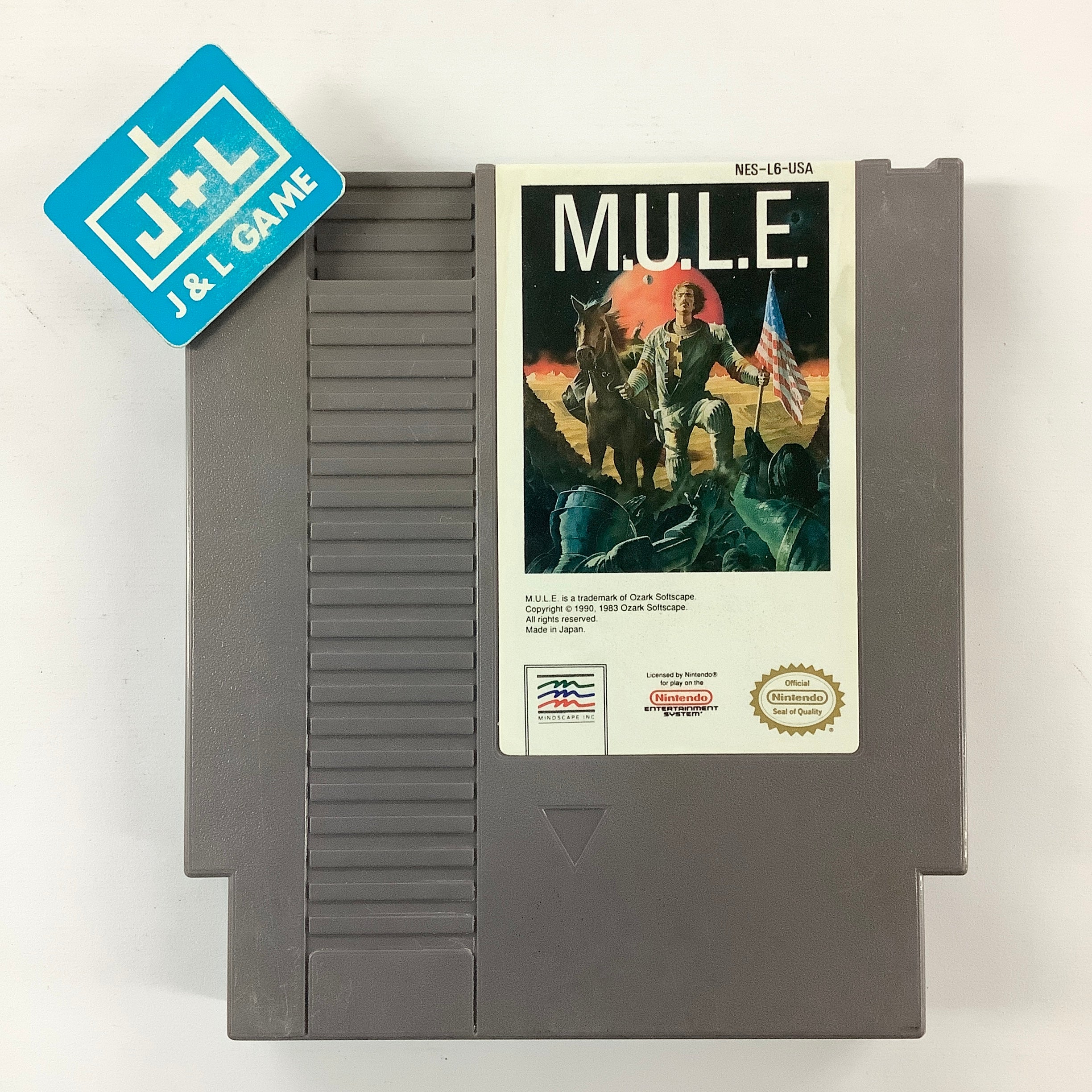 M.U.L.E. - (NES) Nintendo Entertainment System [Pre-Owned] Video Games Mindscape   