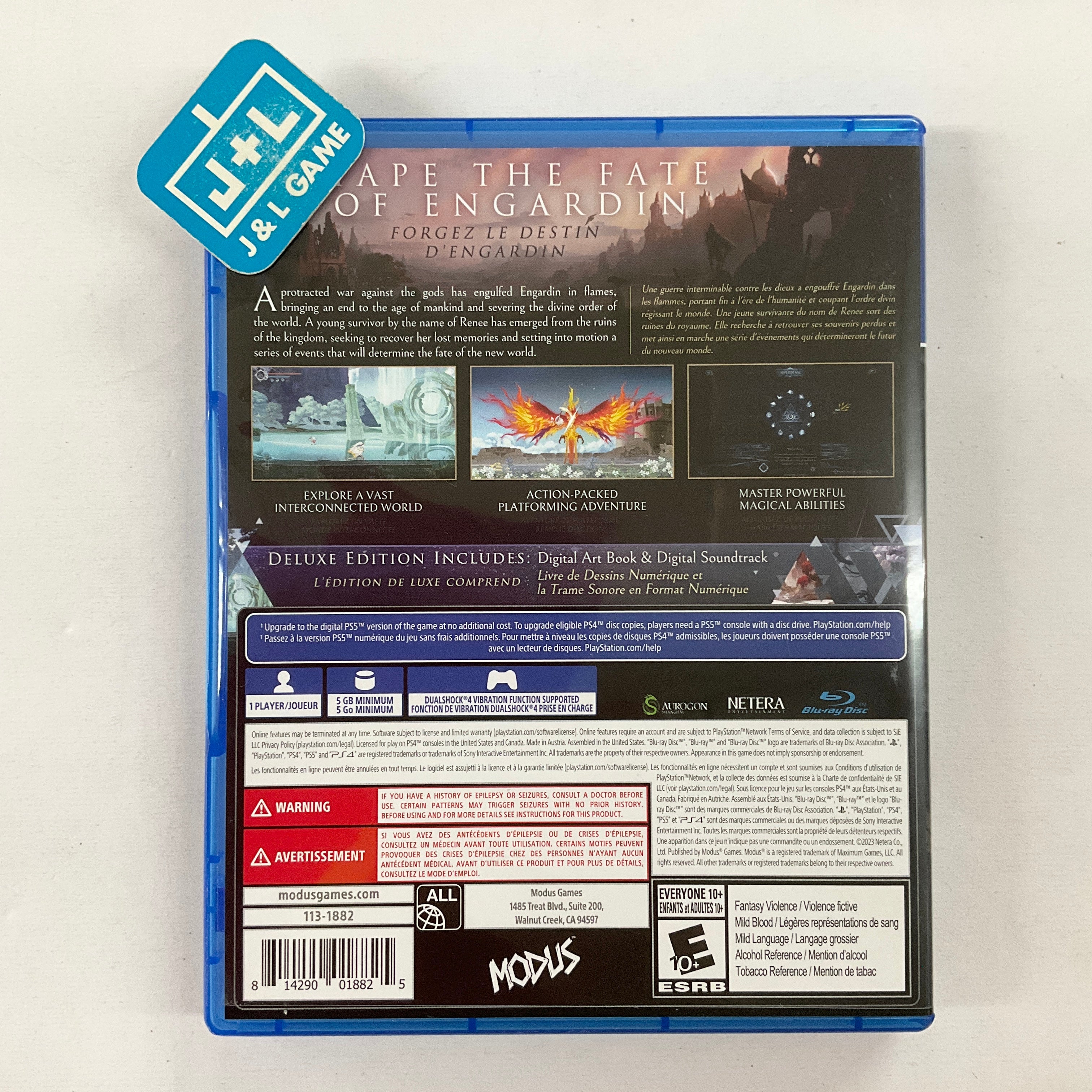 Afterimage: Deluxe Edition - (PS4) Playstation 4 [Pre-Owned] Video Games Modus   