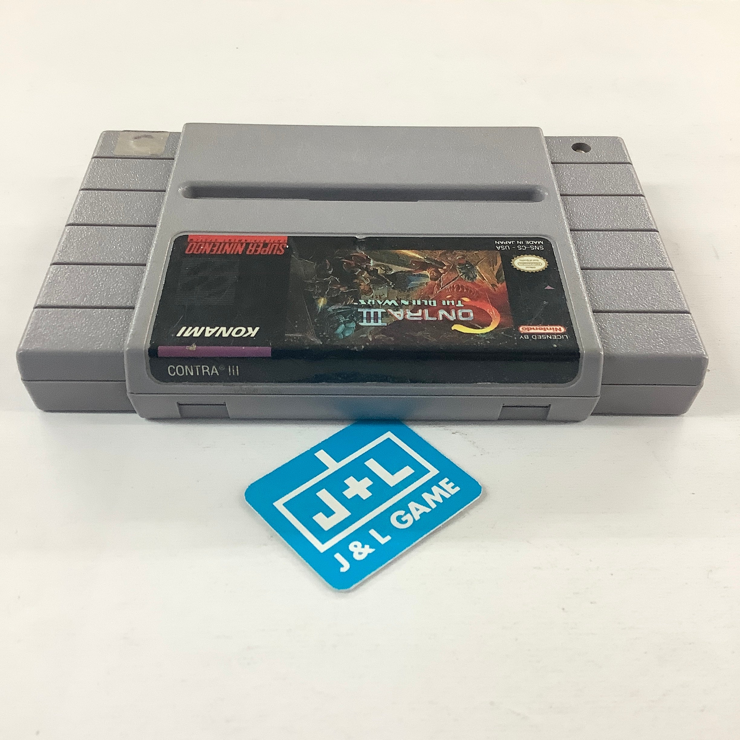 Contra III: The Alien Wars - (SNES) Super Nintendo [Pre-Owned] Video Games Konami   
