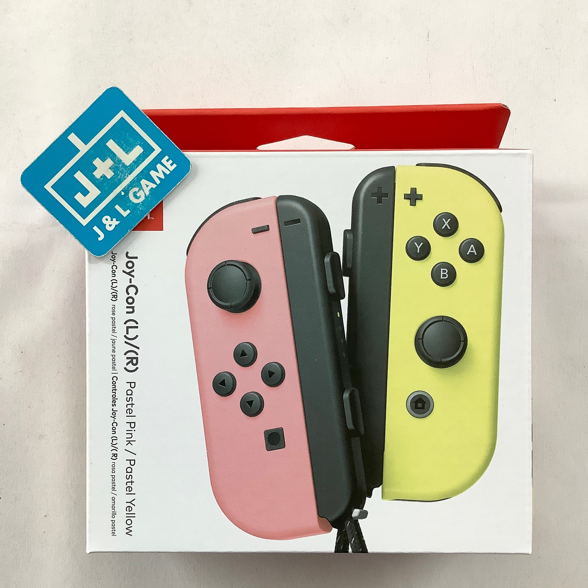 Joy-Con (L)/(R) - Pastel Pink/Pastel Yellow - (NSW) Nintendo