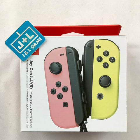 Joy-Con (L)/(R) - Pastel Pink/Pastel Yellow - (NSW) Nintendo Switch Accessories Nintendo   