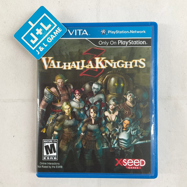 Valhalla Knights 3 - (PSV) PlayStation Vita [Pre-Owned] | J&L Game