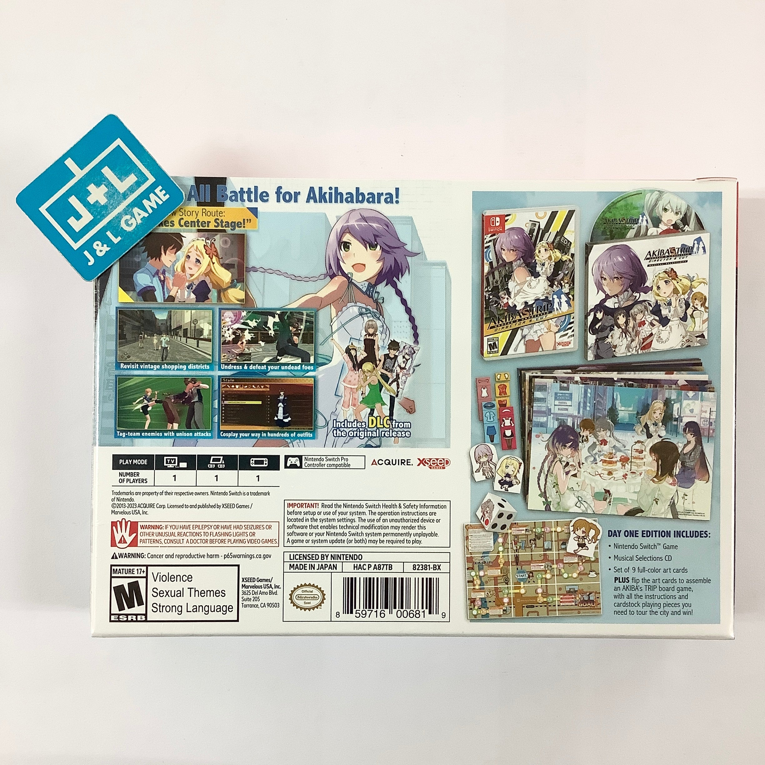 AKIBA'S TRIP: Undead & Undressed Director's Cut (Day 1 Edition