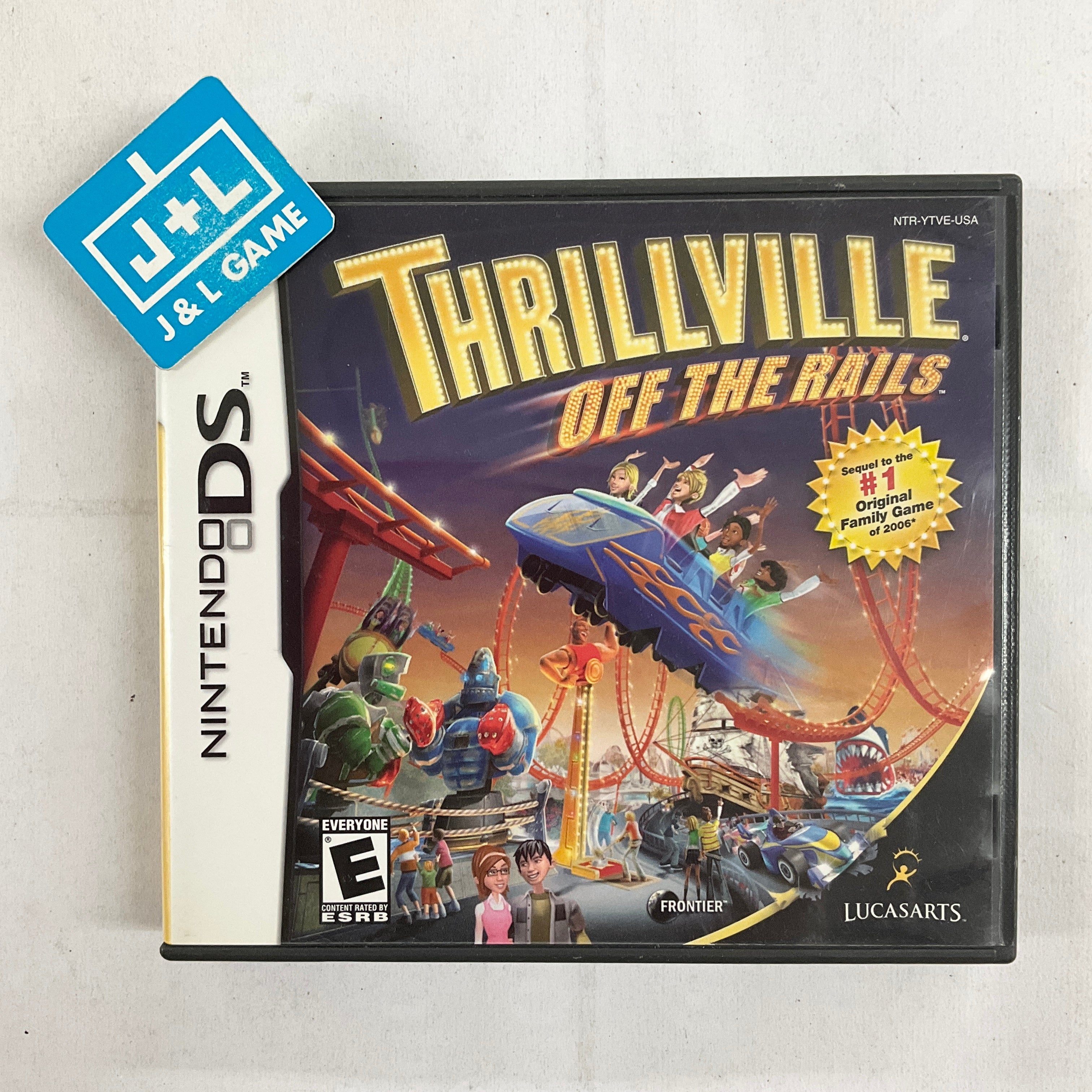 Thrillville: Off the Rails - (NDS) Nintendo DS [Pre-Owned] Video Games LucasArts   