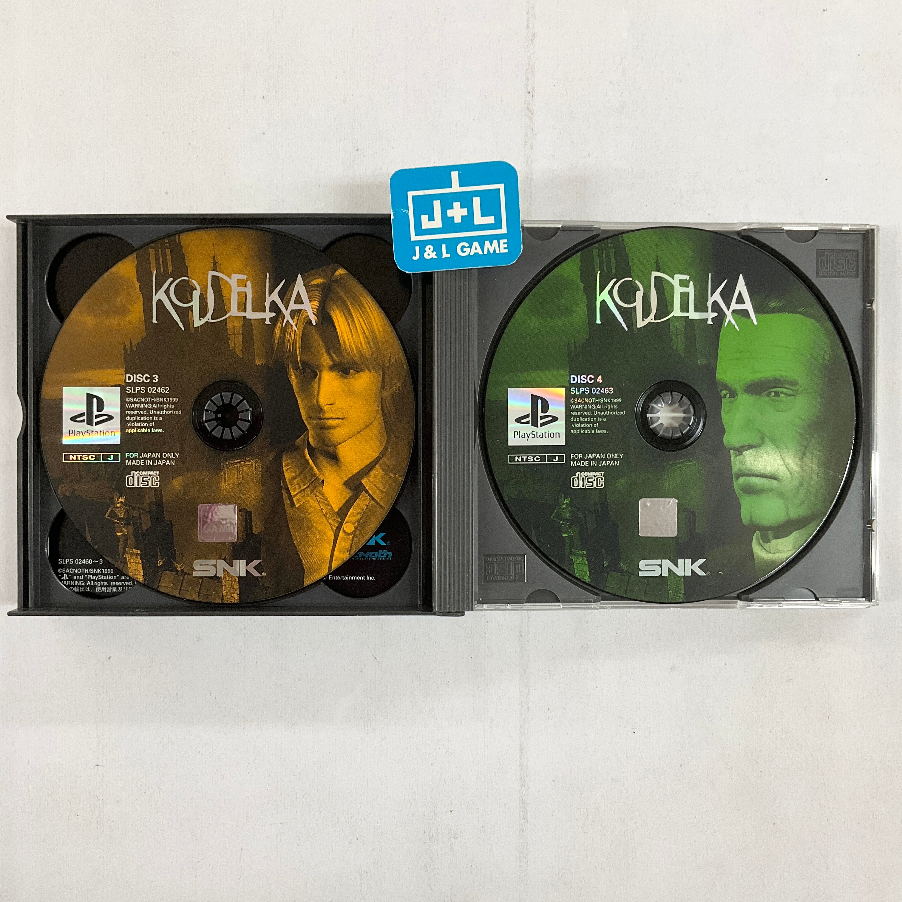 Koudelka - (PS1) PlayStation 1 [Pre-Owned] (Japanese Import) Video Games SNK   