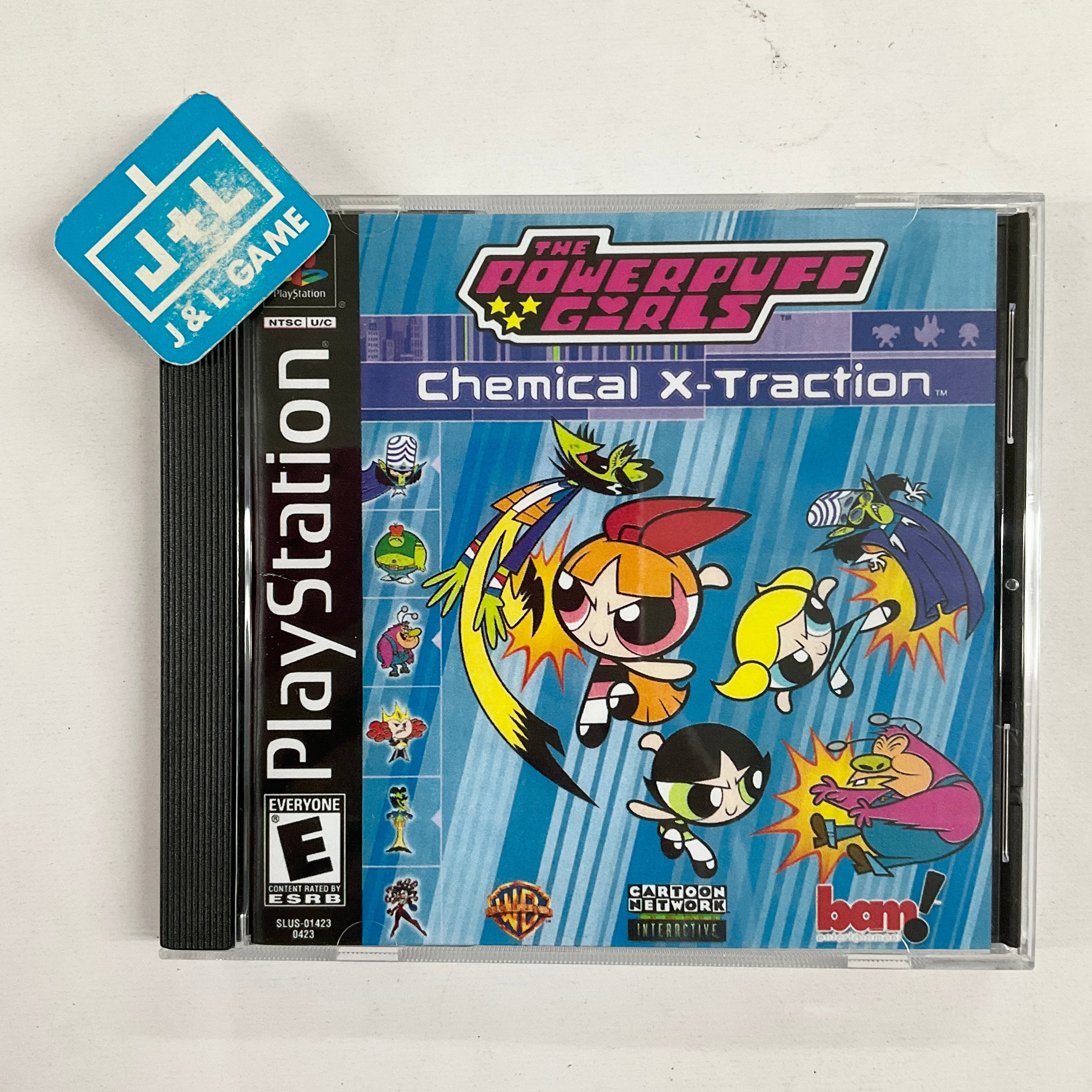 The Powerpuff Girls: Chemical X-Traction - (PS1) PlayStation 1 [Pre-Owned] Video Games Bam Entertainment   