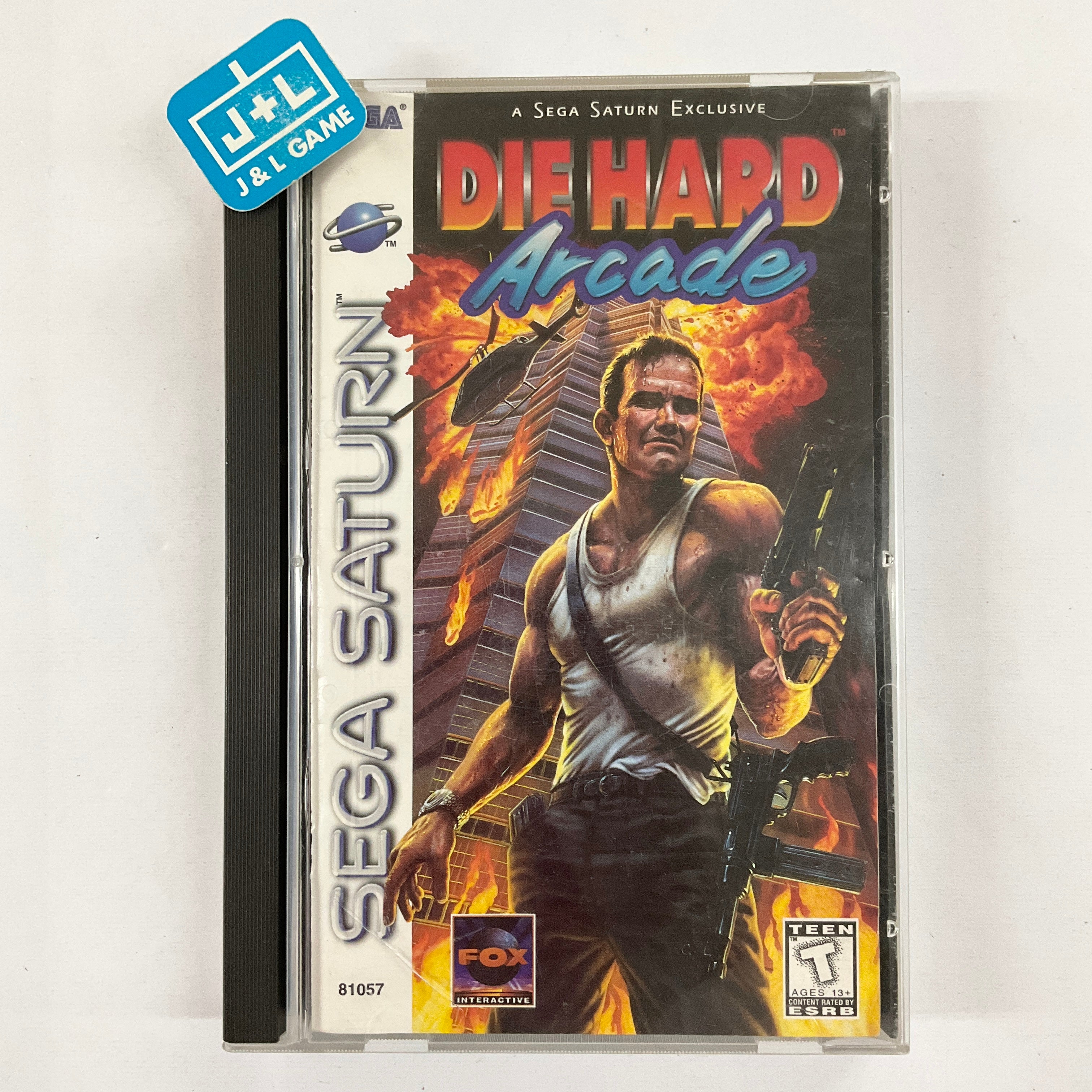 Die Hard Arcade - (SS) SEGA Saturn [Pre-Owned] Video Games Sega   