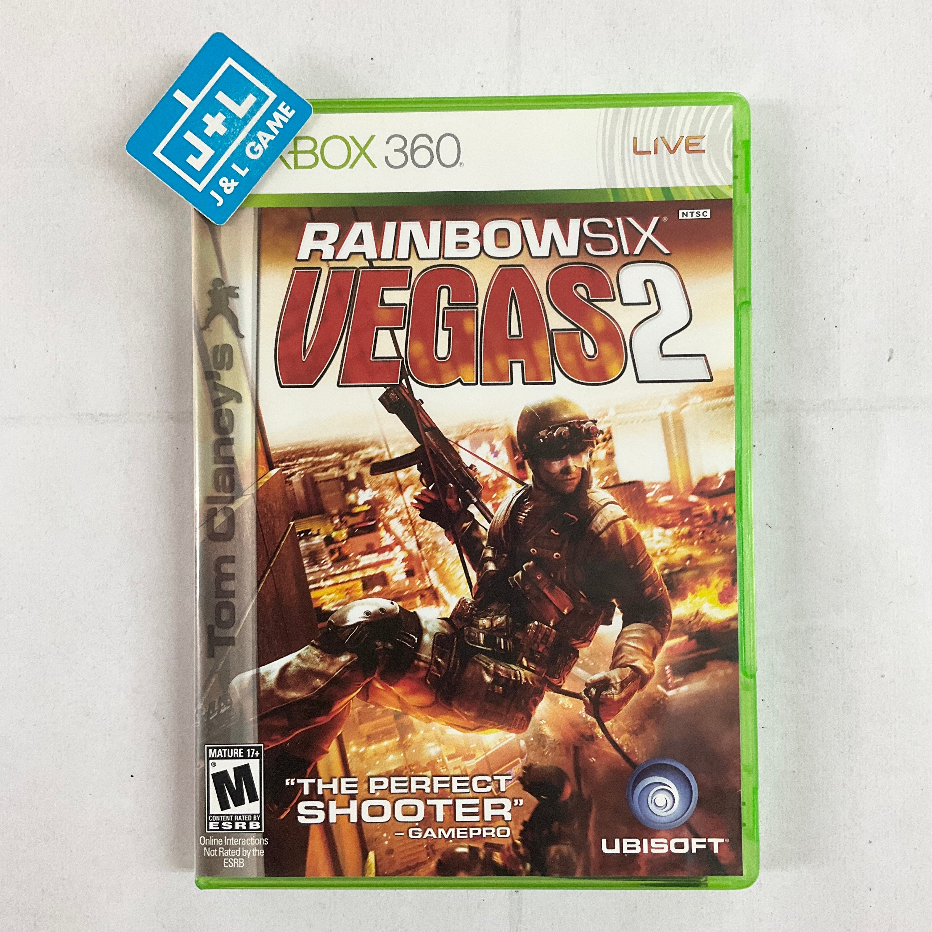 Tom Clancy's Rainbow Six Vegas 2 - Xbox 360 [Pre-Owned] Video Games Ubisoft   