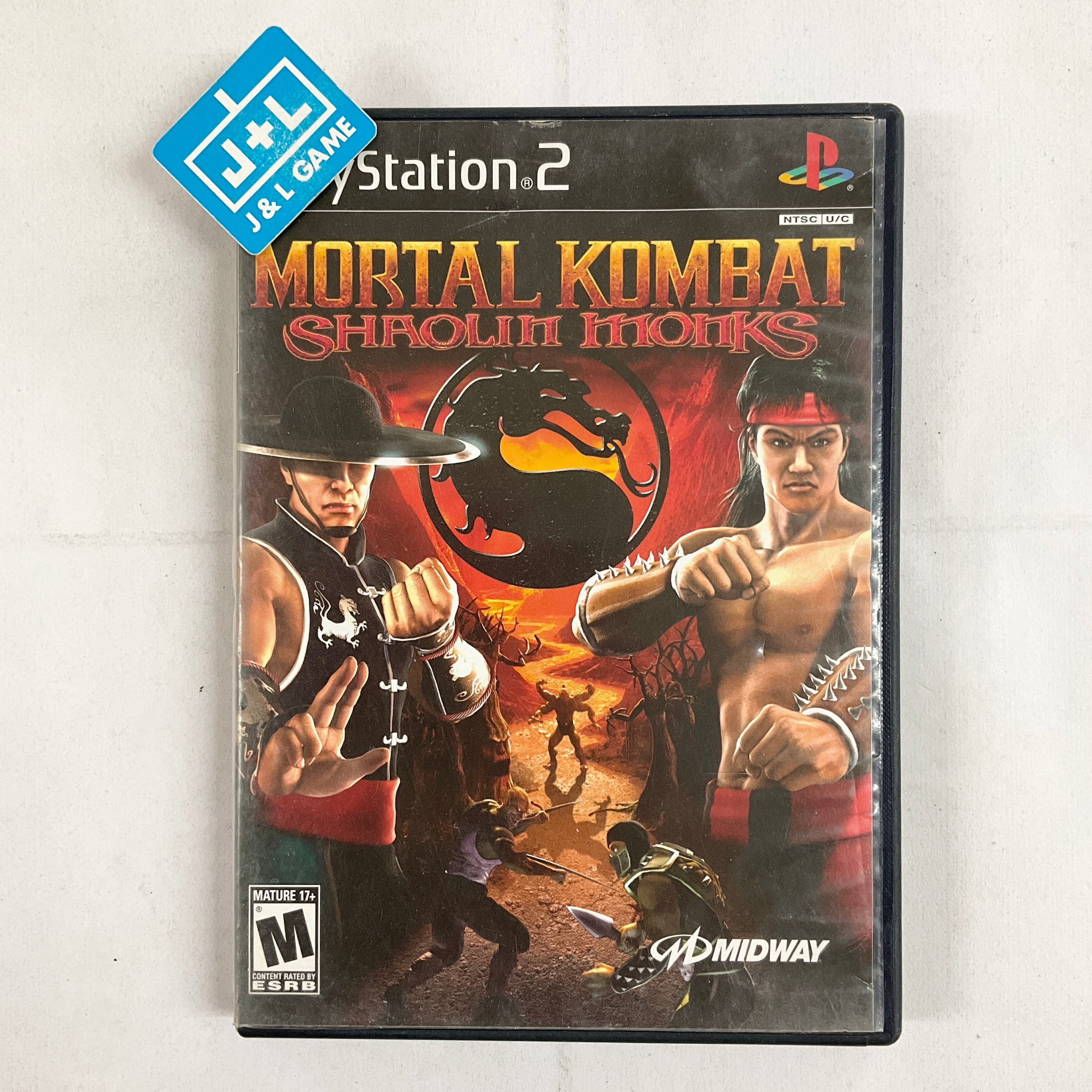 Mortal Kombat: Shaolin Monks - (PS2) PlayStation 2 [Pre-Owned] Video Games Midway   