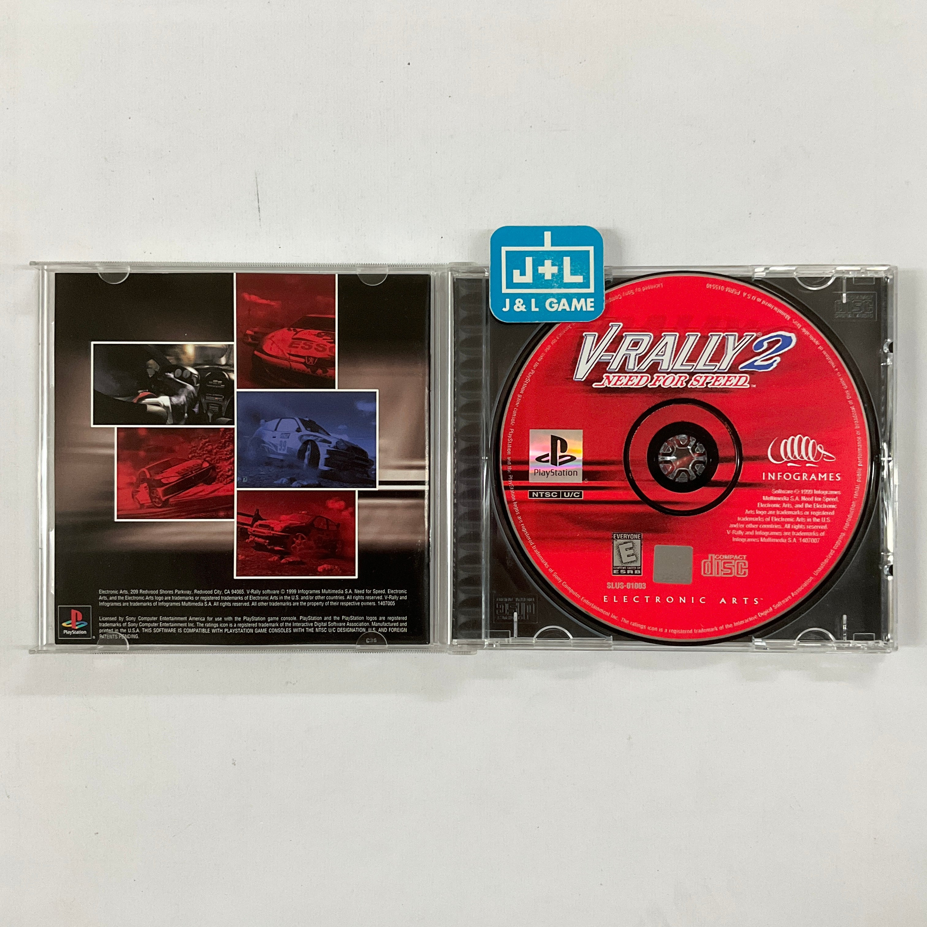 Need for Speed: V-Rally 2 - (PS1) PlayStation 1 [Pre-Owned] Video Games Electronic Arts   