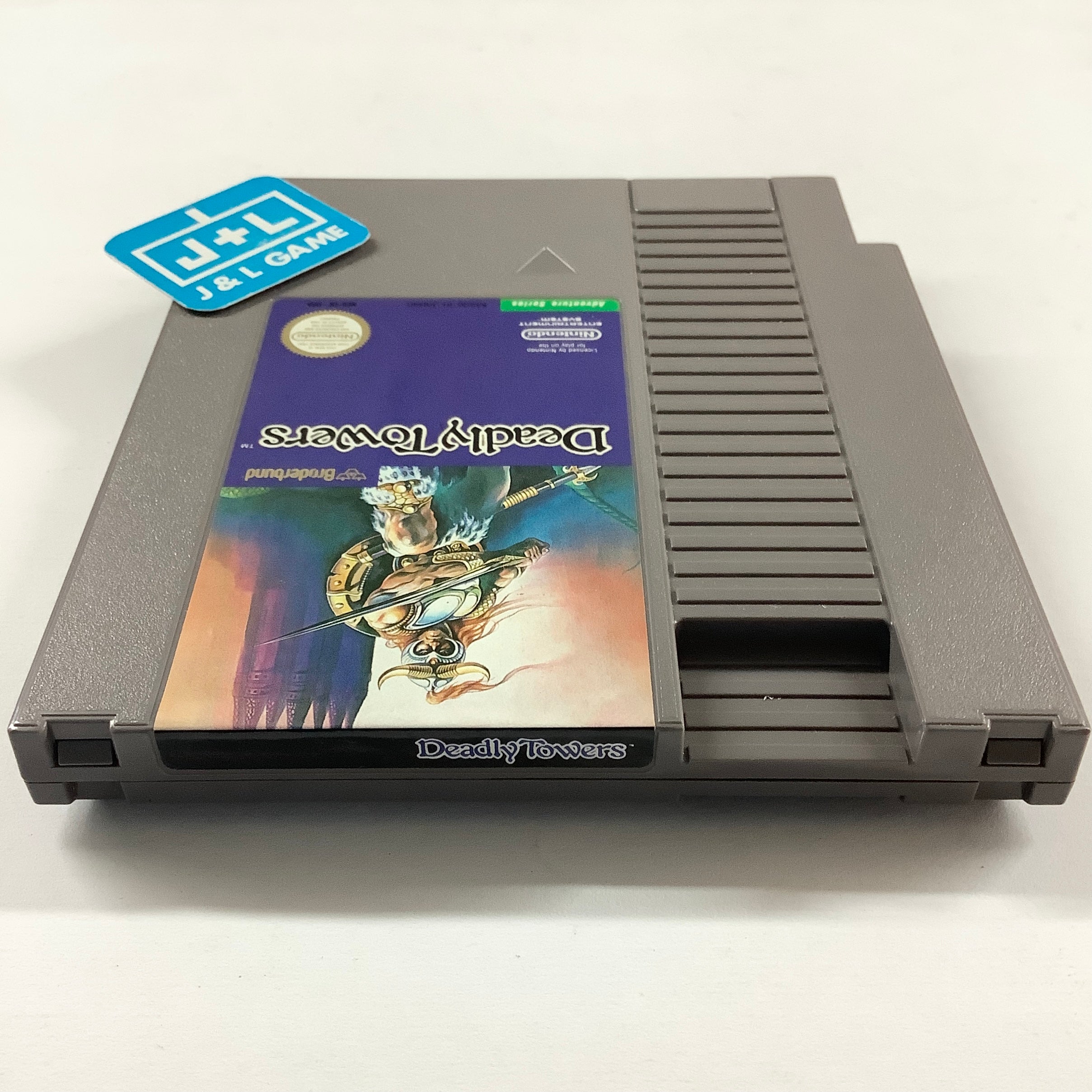 Deadly Towers - (NES) Nintendo Entertainment System [Pre-Owned] Video Games Broderbund   