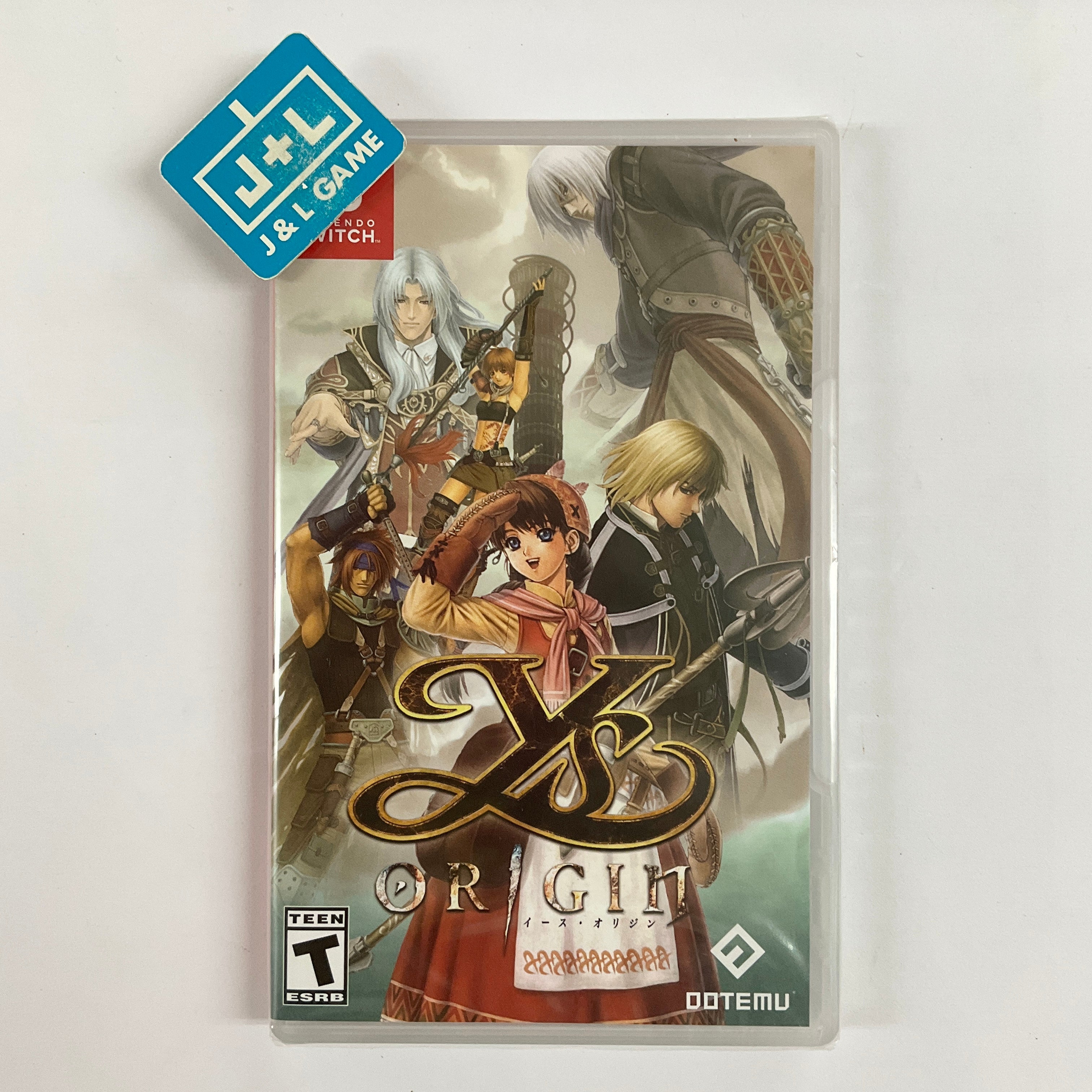 Ys Origin (Alt. Cover) - (NSW) Nintendo Switch Video Games Clear River Games   