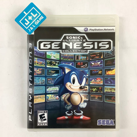 Sonic's Ultimate Genesis Collection - (PS3) PlayStation 3 [Pre-Owned] Video Games Sega   