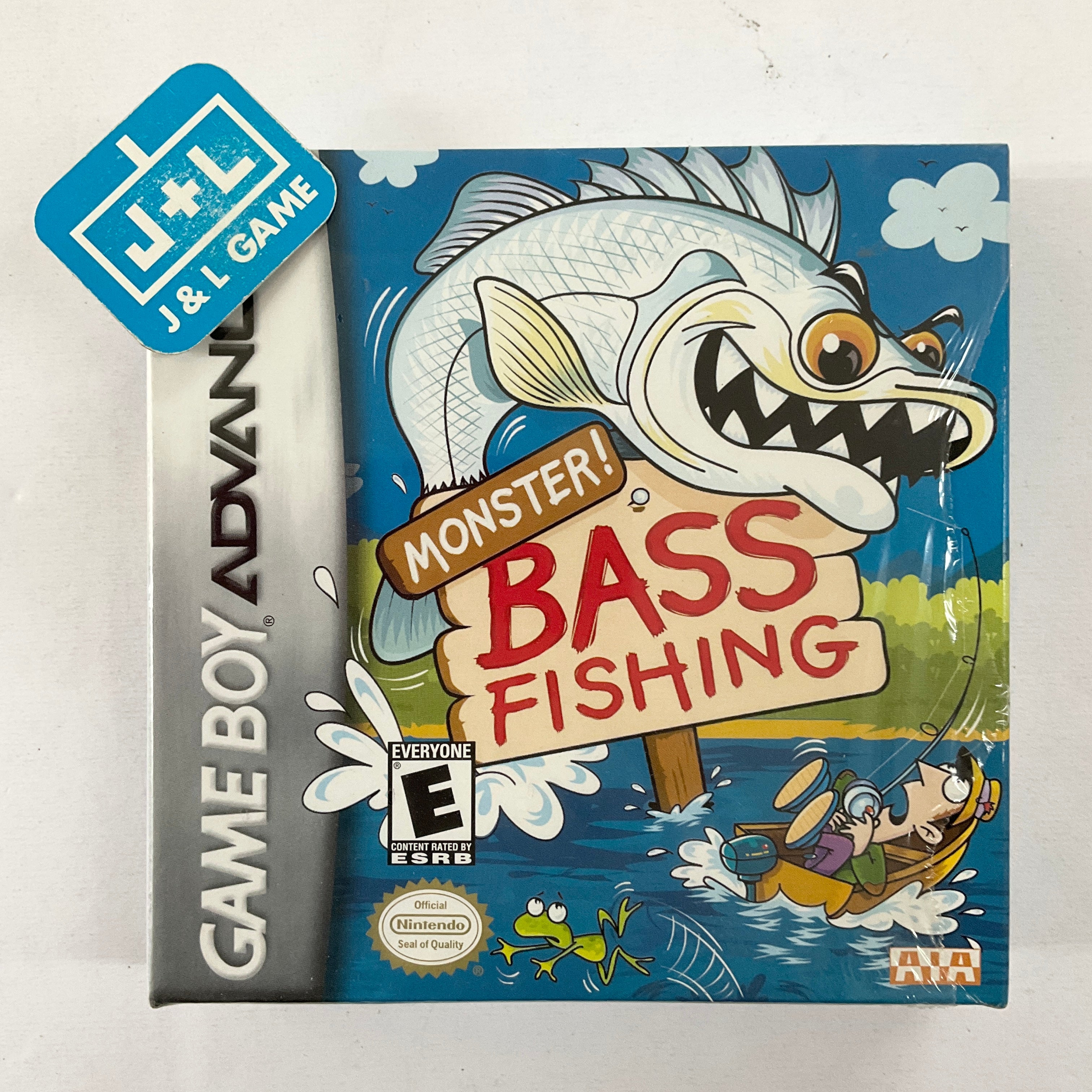 Monster! Bass Fishing - (GBA) Game Boy Advance Video Games AIA   