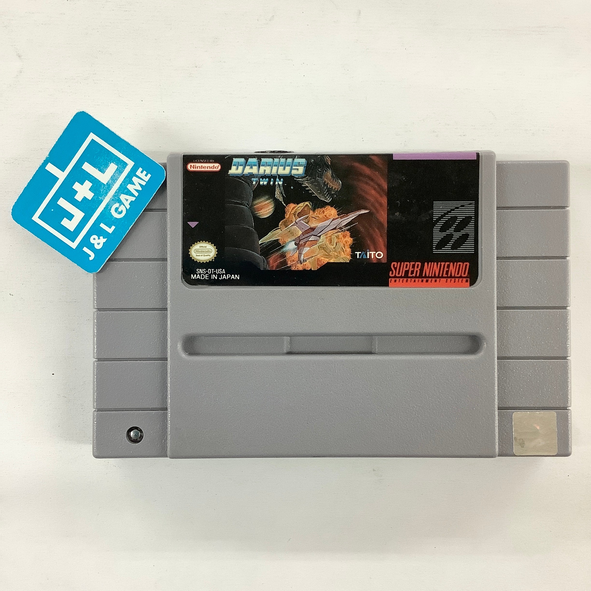 Darius Twin - (SNES) Super Nintendo [Pre-Owned] Video Games Taito Corporation   