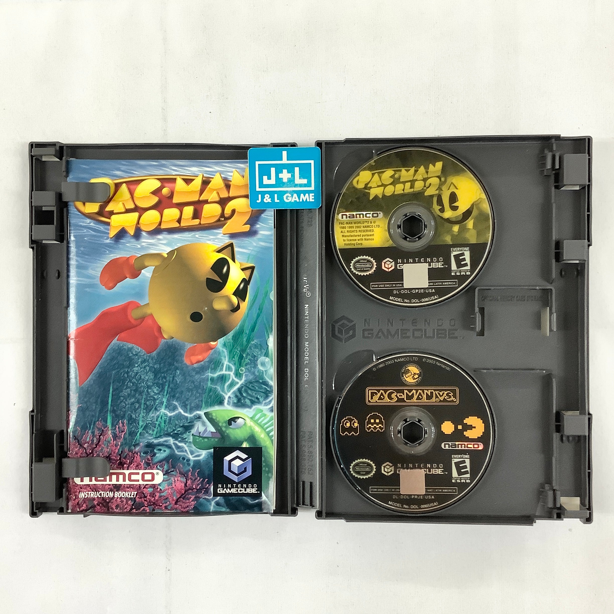 Pac-Man Vs. / Pac-Man World 2 (Player's Choice) - (GC) GameCube [Pre-Owned] Video Games BANDAI NAMCO Entertainment   