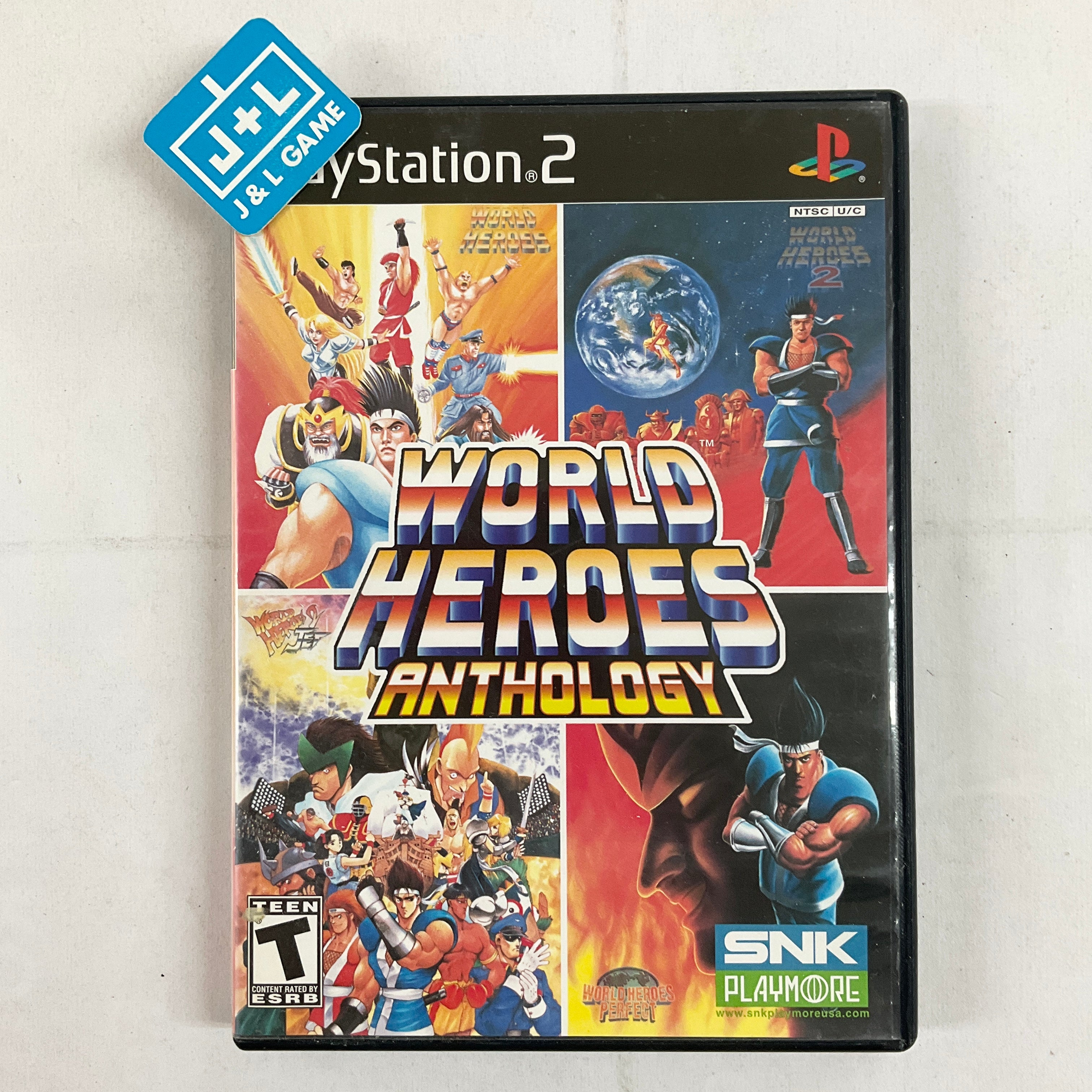 World Heroes Anthology - (PS2) PlayStation 2 [Pre-Owned] Video Games SNK Playmore   