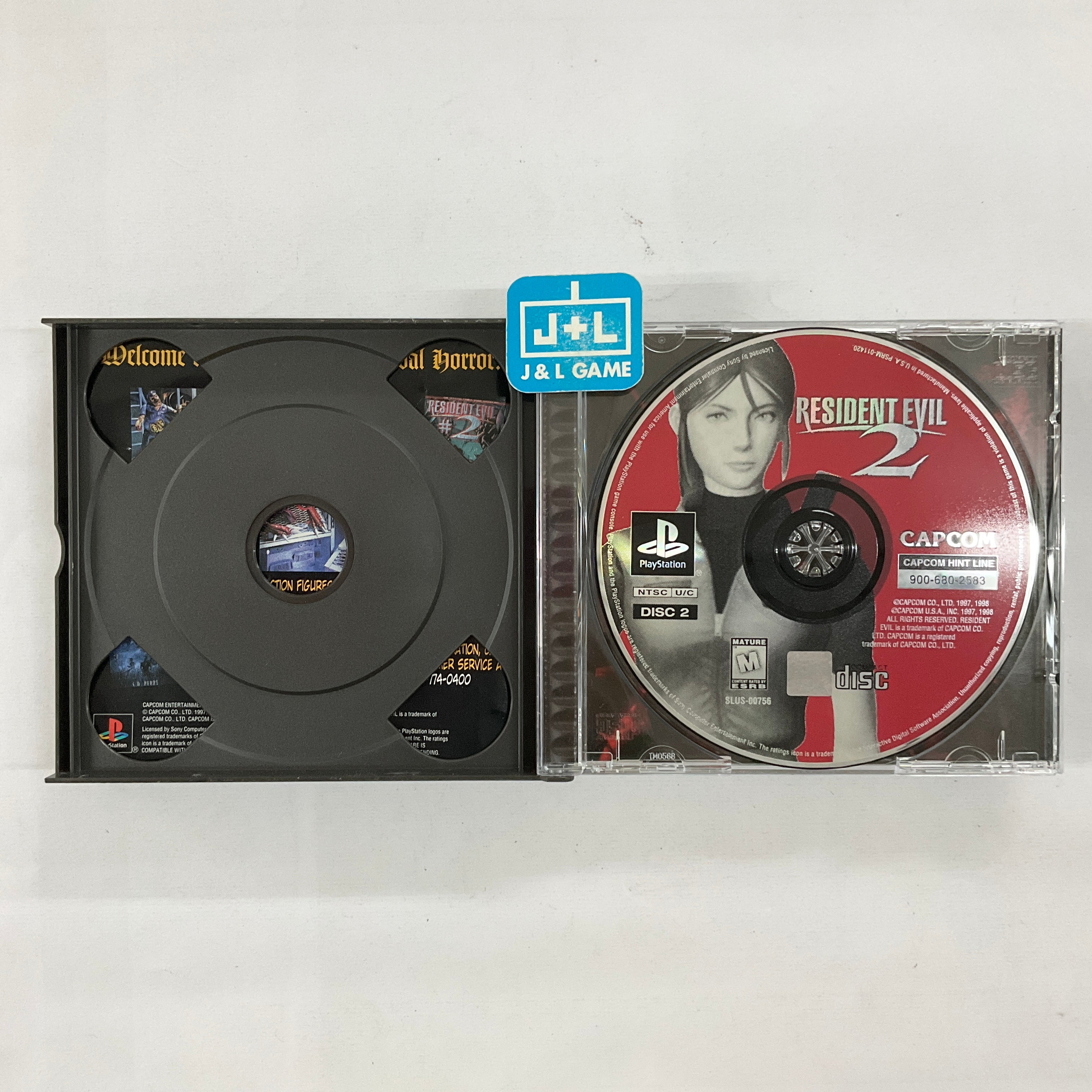 Resident Evil 2 (Dual Shock) - (PS1) PlayStation 1 [Pre-Owned] Video Games Capcom   