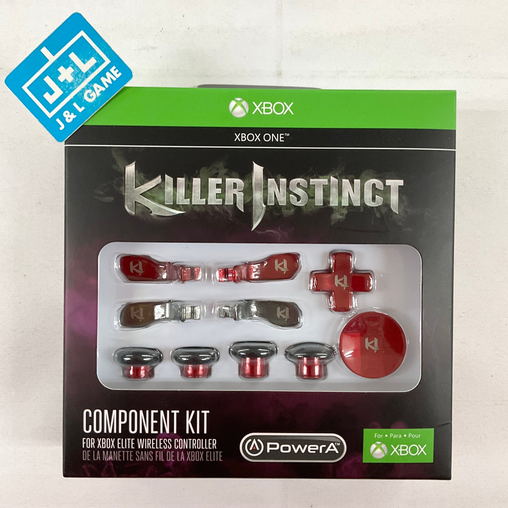 PowerA Killer Instinct Component Kit for Xbox One Elite Wireless Controller - (XB1) Xbox One Accessories PowerA   