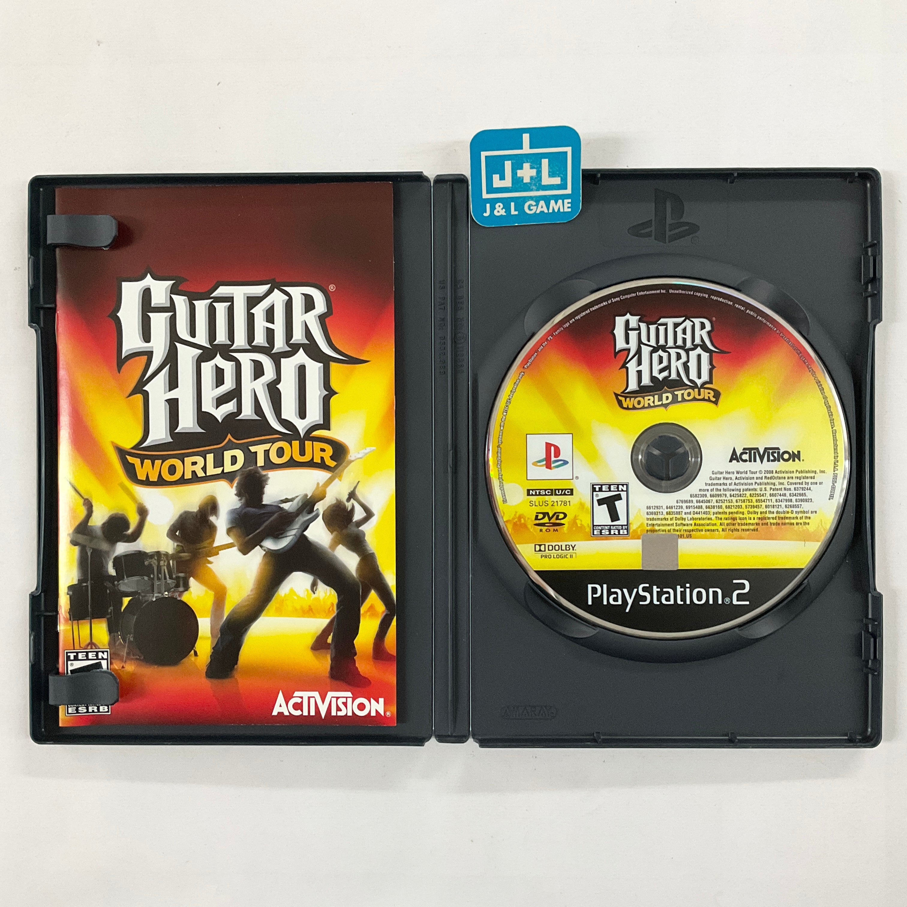 Guitar Hero World Tour - (PS2) PlayStation 2 [Pre-Owned] Video Games Activision   