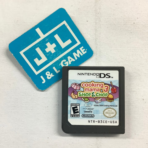 Cooking Mama 3: Shop & Chop - (NDS) Nintendo DS [Pre-Owned] Video Games Majesco   
