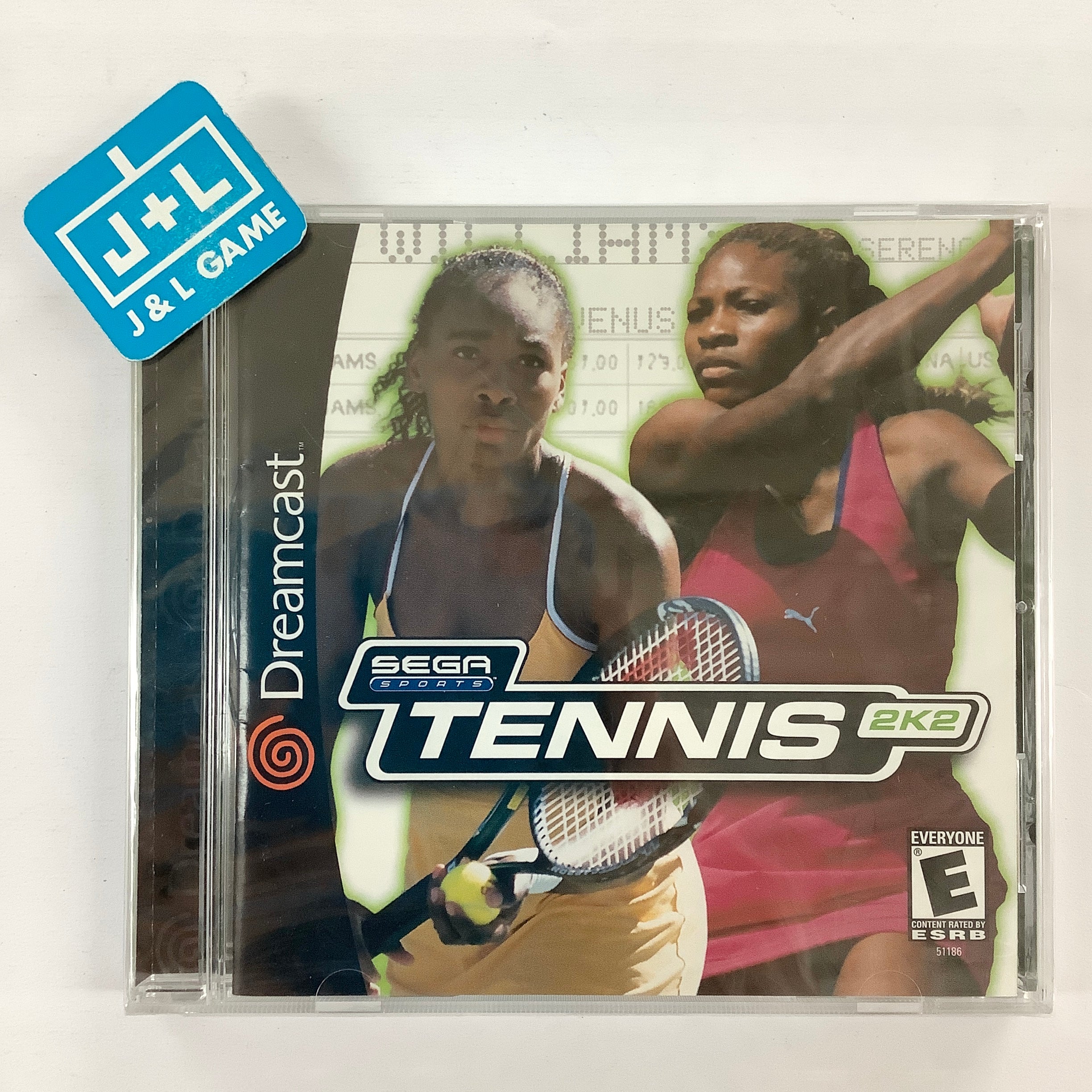 Tennis 2K2 - (DC) SEGA Dreamcast Video Games Sega   