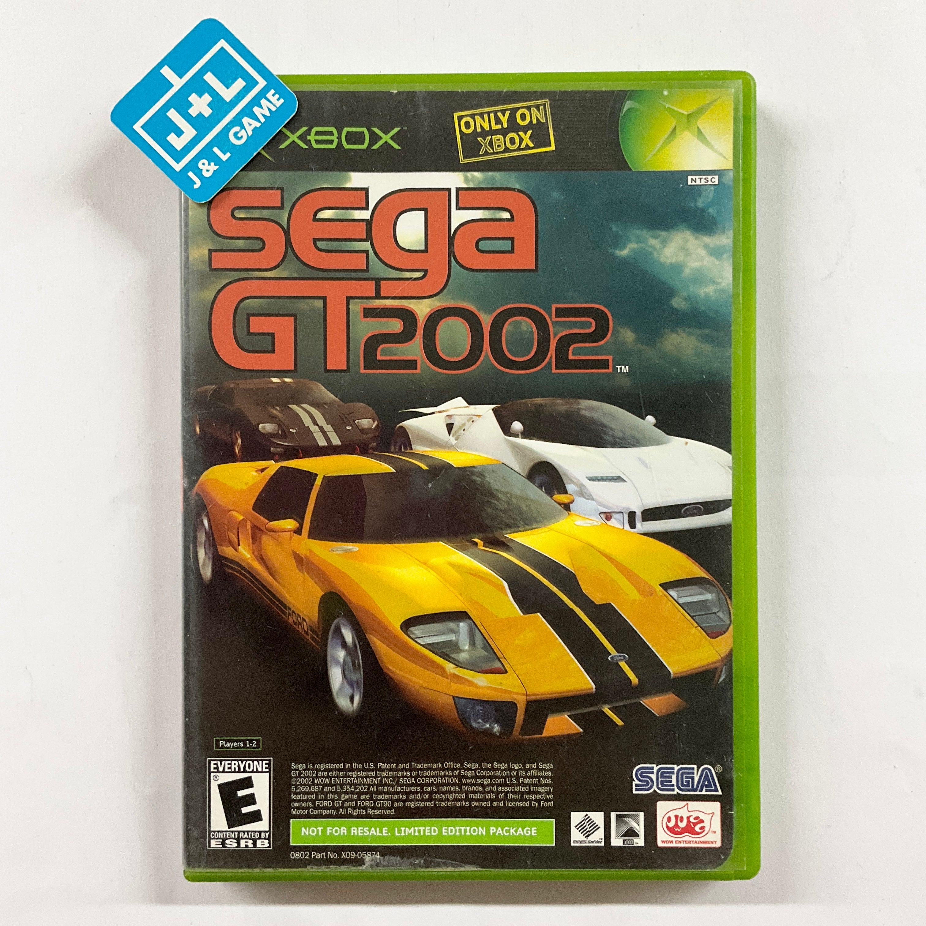 Sega GT 2002 & JSRF: Jet Set Radio Future - (XB) Xbox [Pre-Owned] Video Games Sega   