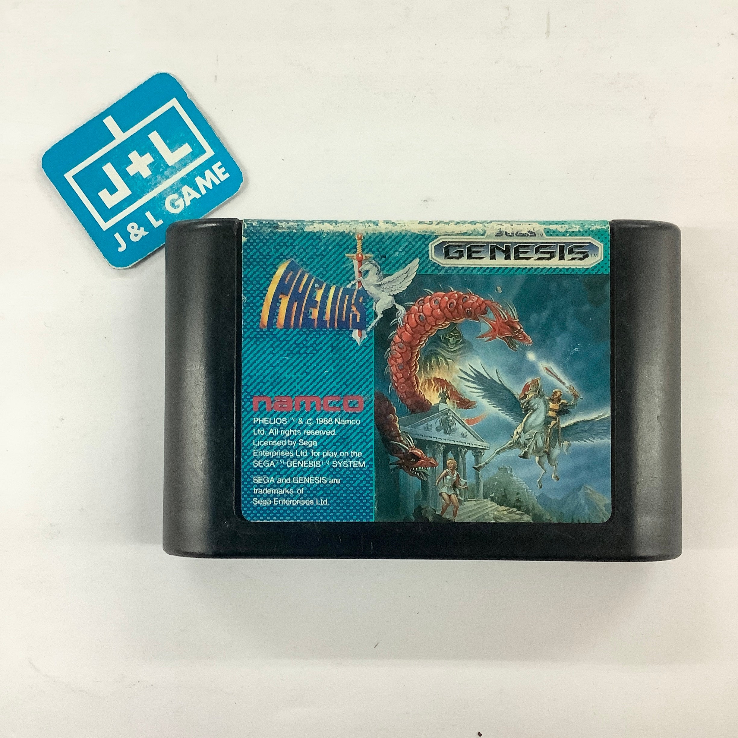 Phelios - (SG) Sega Genesis [Pre-Owned] Video Games Namco   