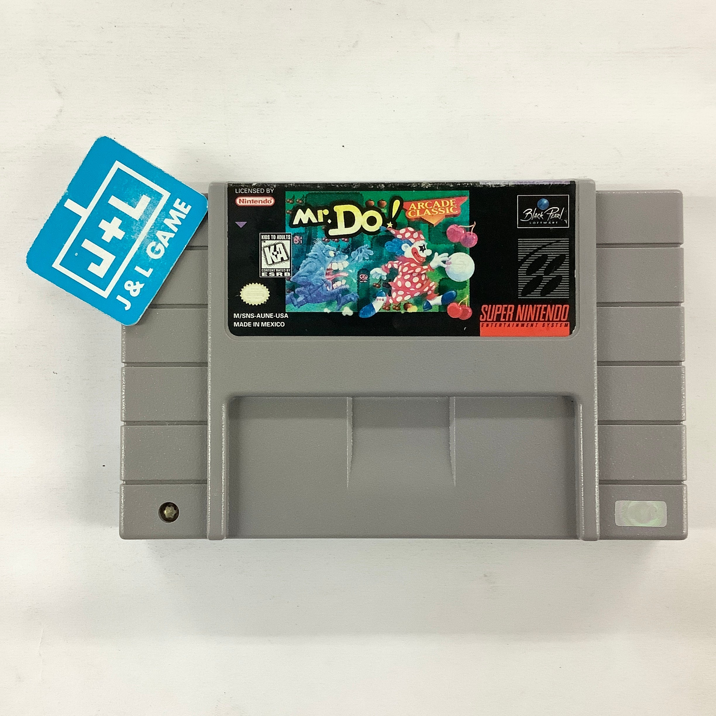 Mr. Do! - (SNES) Super Nintendo [Pre-Owned] Video Games Black Pearl   