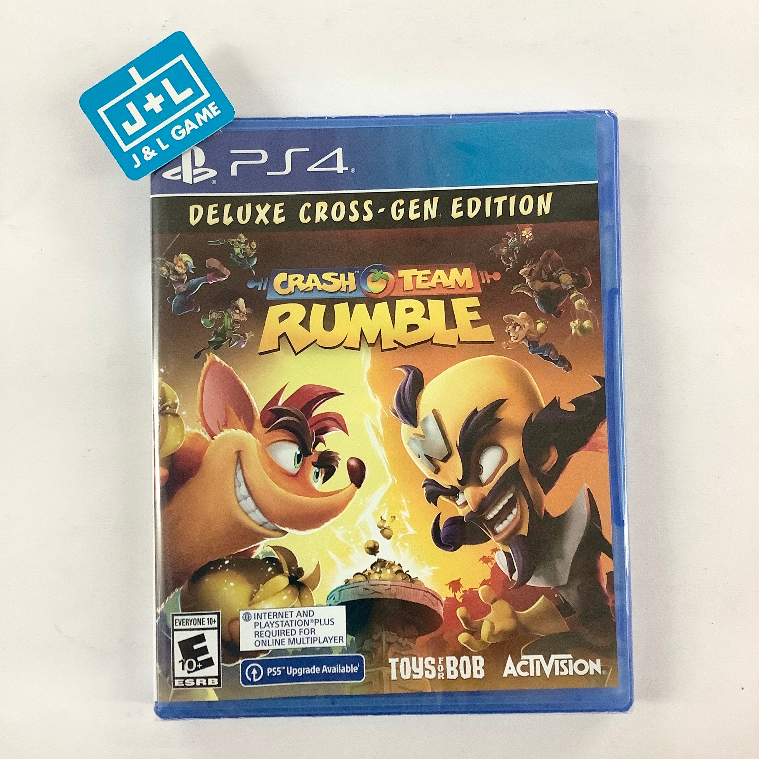 Crash Team Rumble (Deluxe Cross-Gen Edition) - (PS4) PlayStation 4 Video Games ACTIVISION