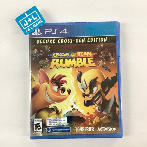 Crash Team Rumble Deluxe - (PS4) PlayStation 4 Video Games ACTIVISION   