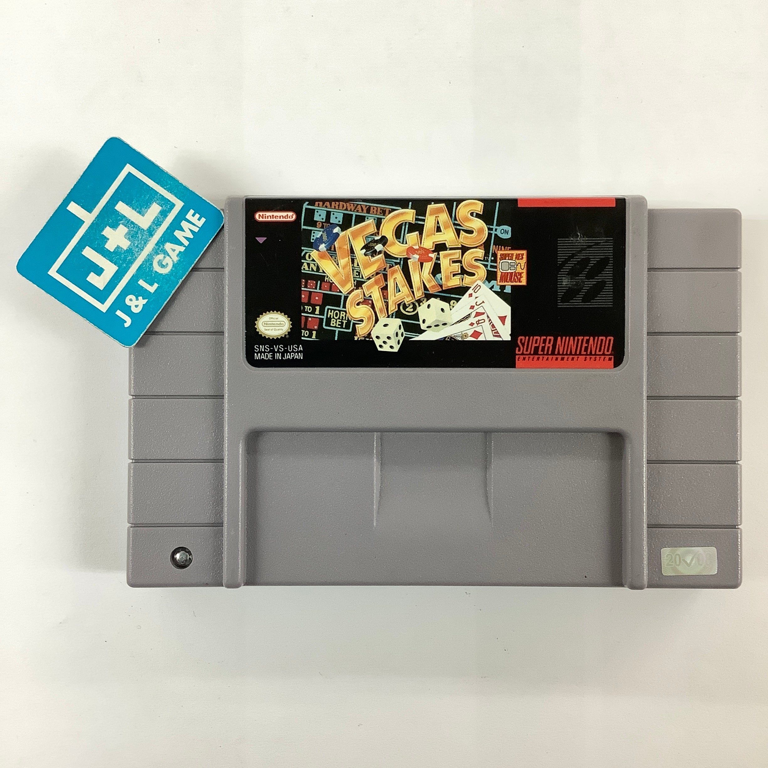 Vegas Stakes - (SNES) Super Nintendo [Pre-Owned] Video Games Nintendo   