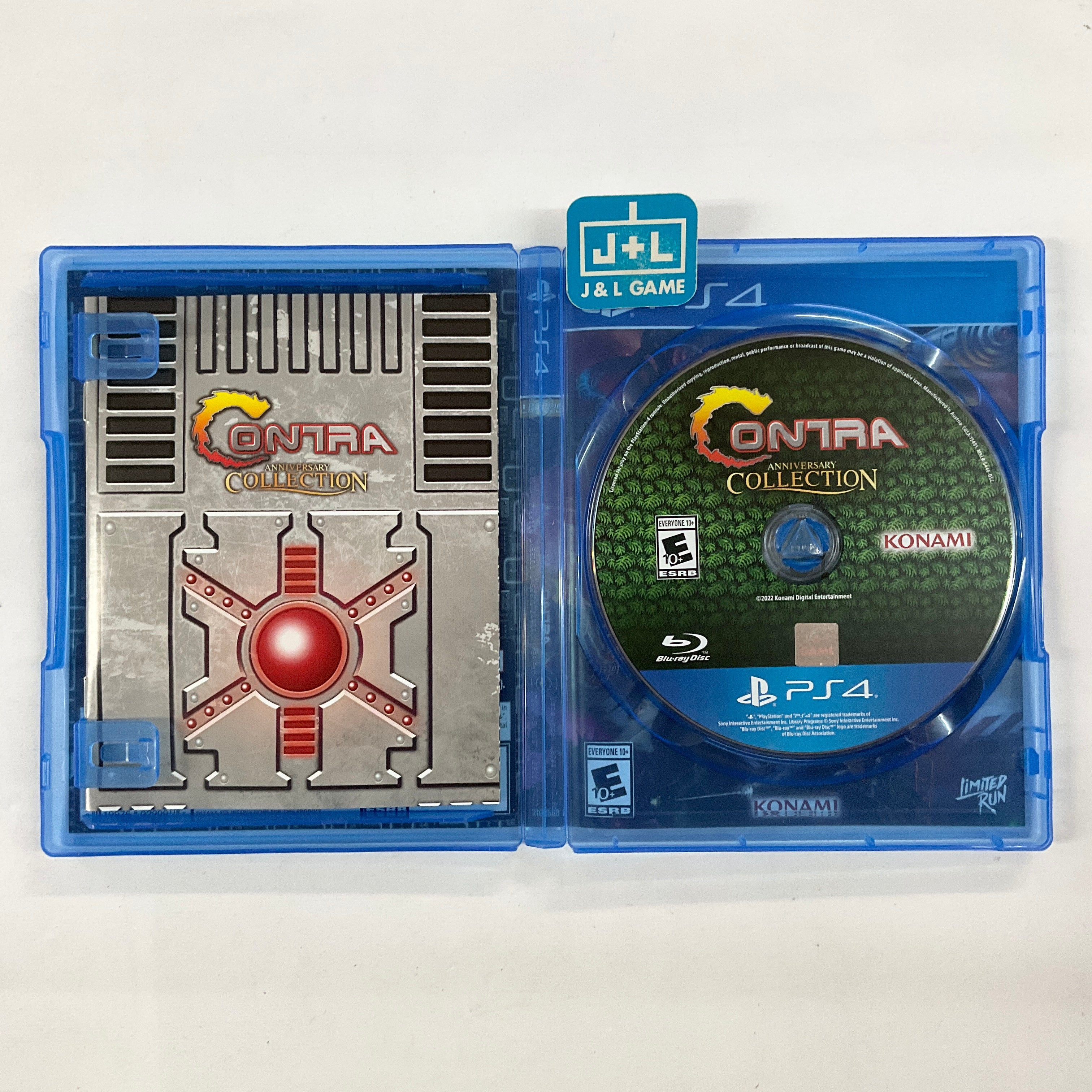 Contra Anniversary Collection (Limited Run #446) - (PS4) PlayStation 4 [Pre-Owned] Video Games Limited Run Games   